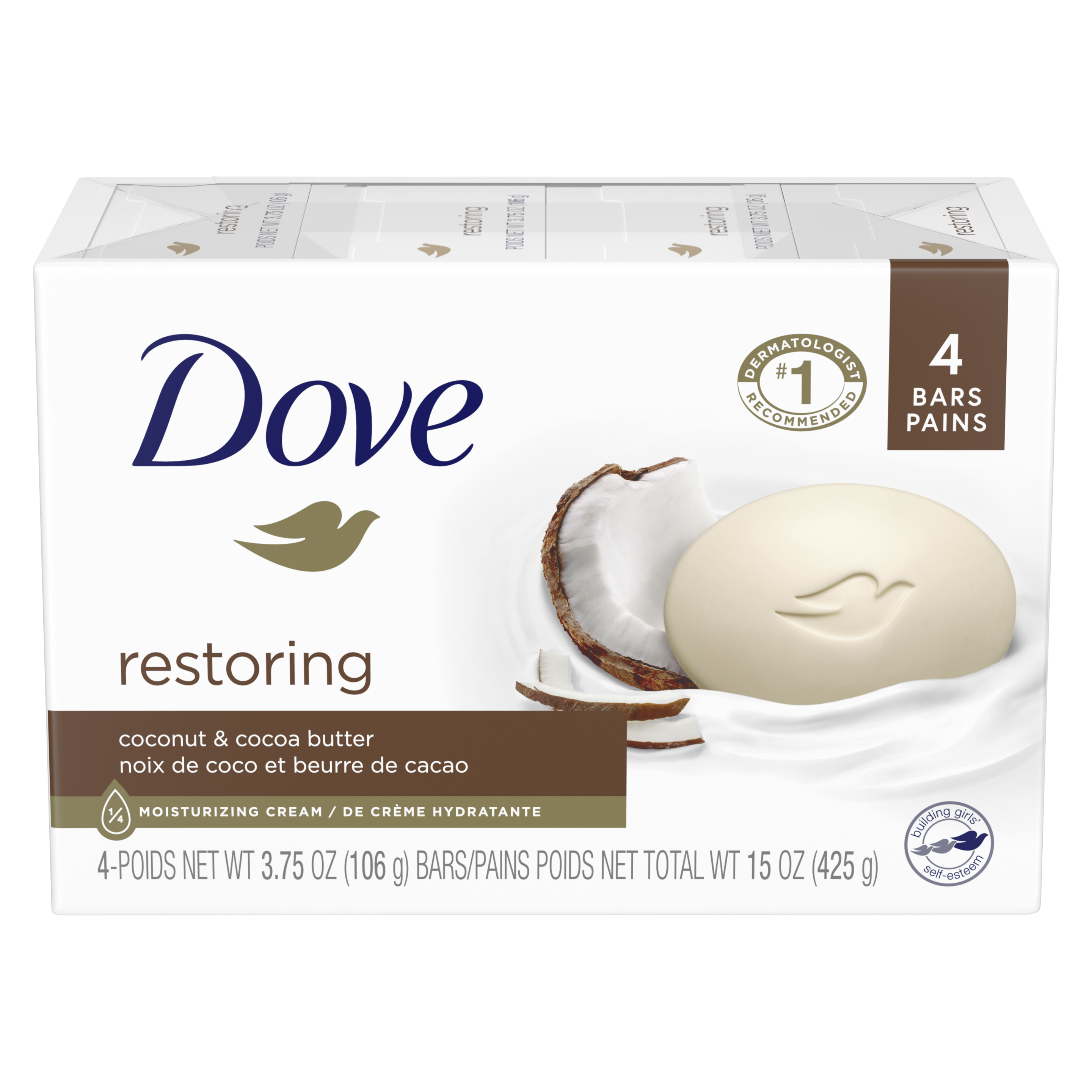 Dove Restoring Beauty Bar 4 bar 3.75oz