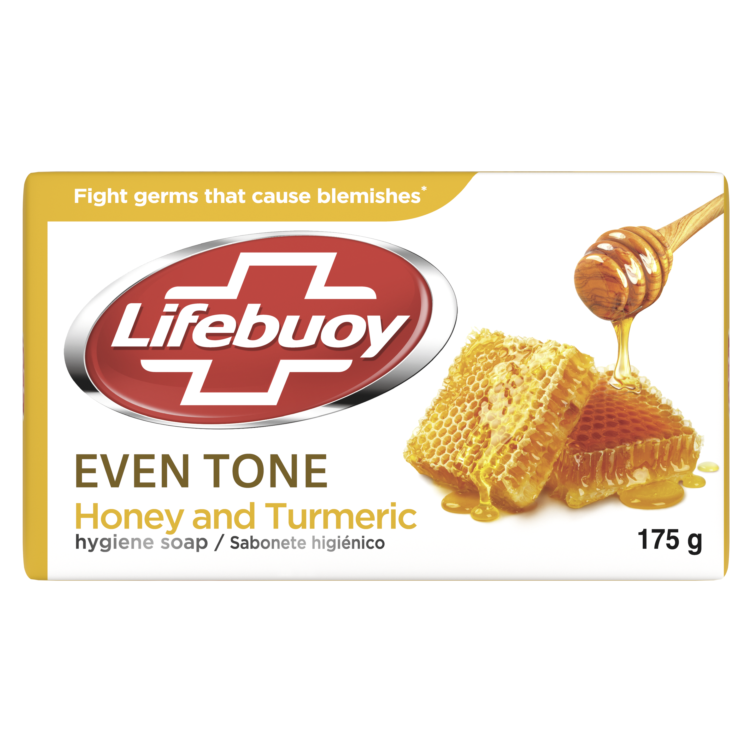 Lifebuoy Honey & Turmeric Hygiene Bar Soap 175gr