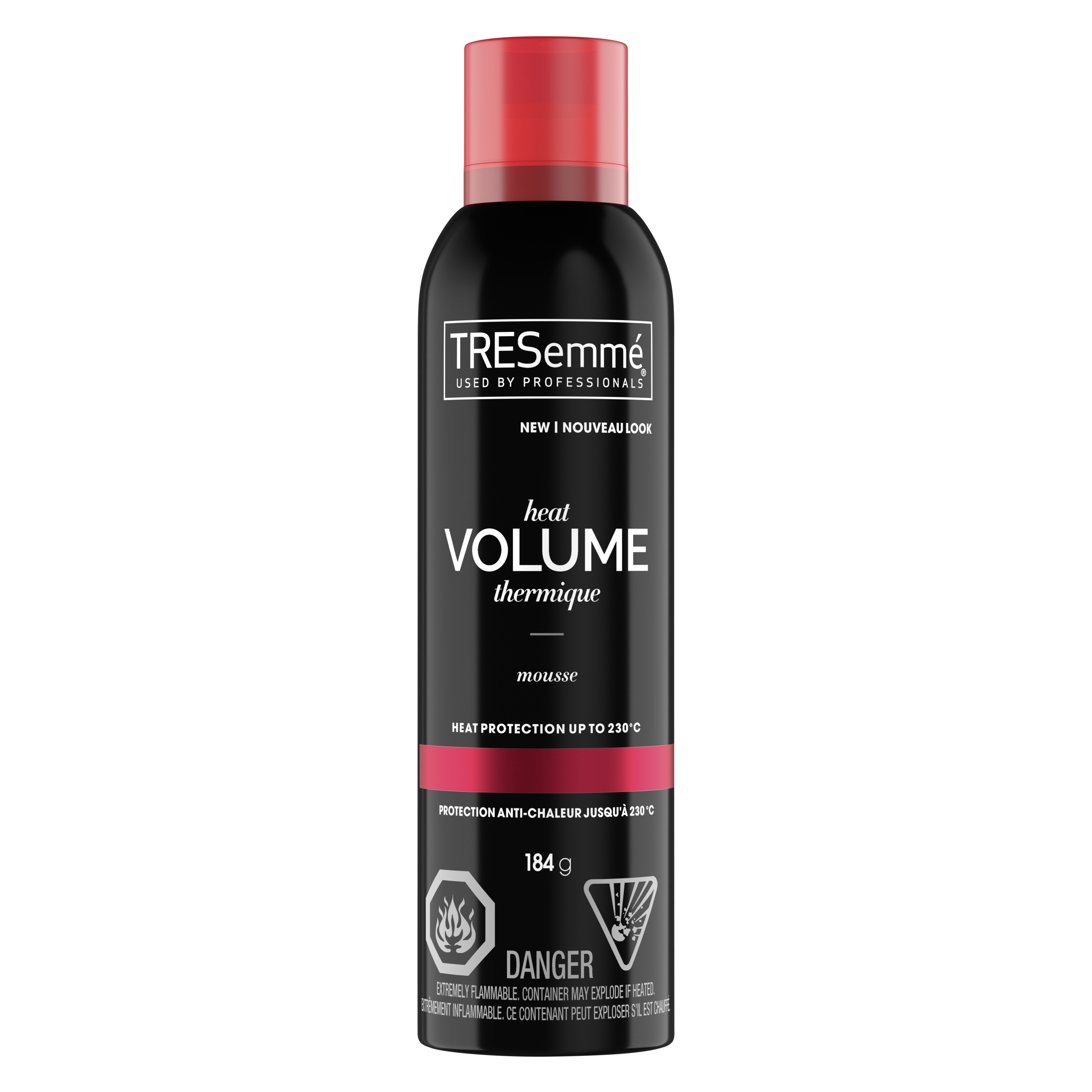 A 184 g bottle ofThermal Creations Volumizing Mousse front of pack image