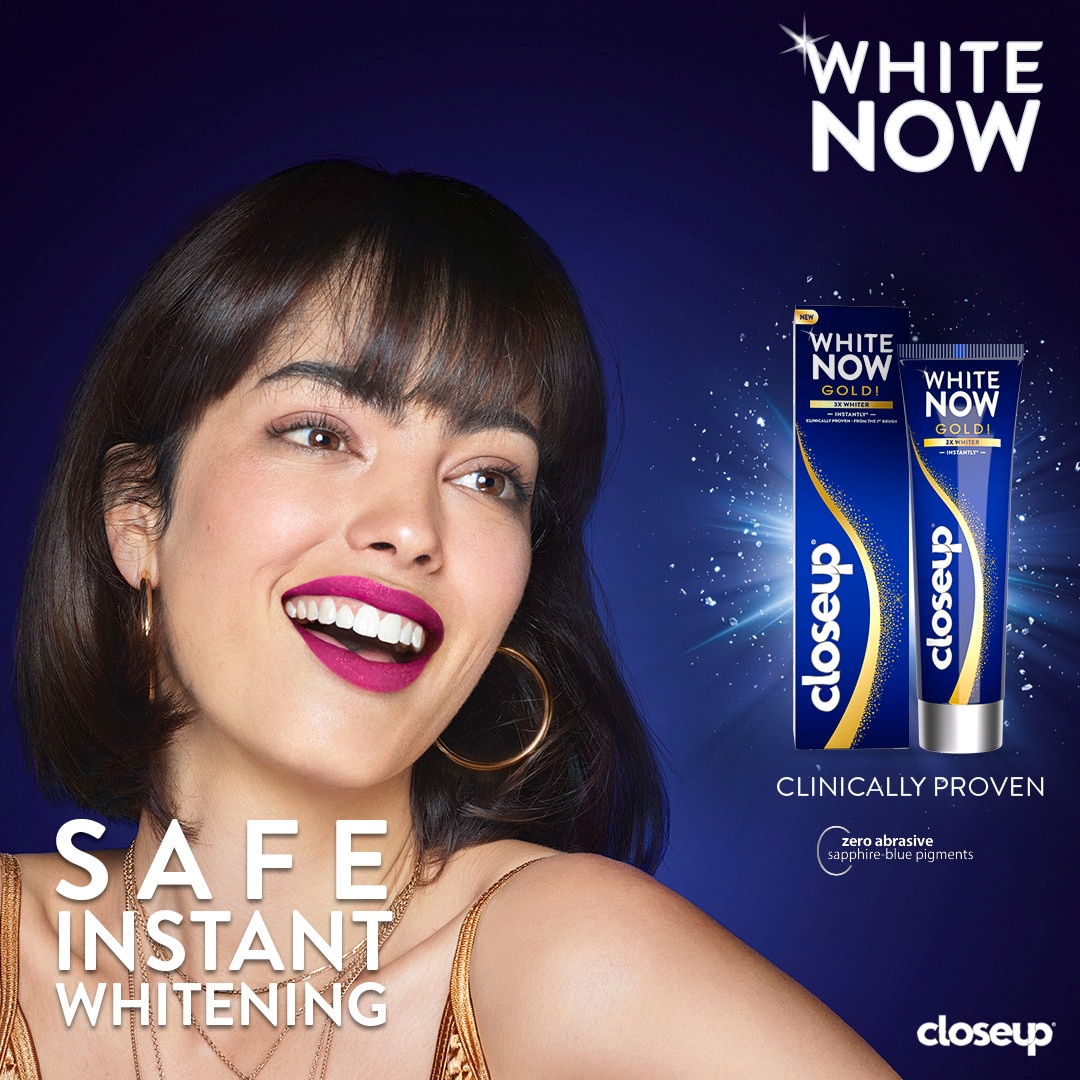 CLOSE UP WHITE NOW INSTANT WHITENING TOOTHPASTE FOREVER WHITE 75 ML