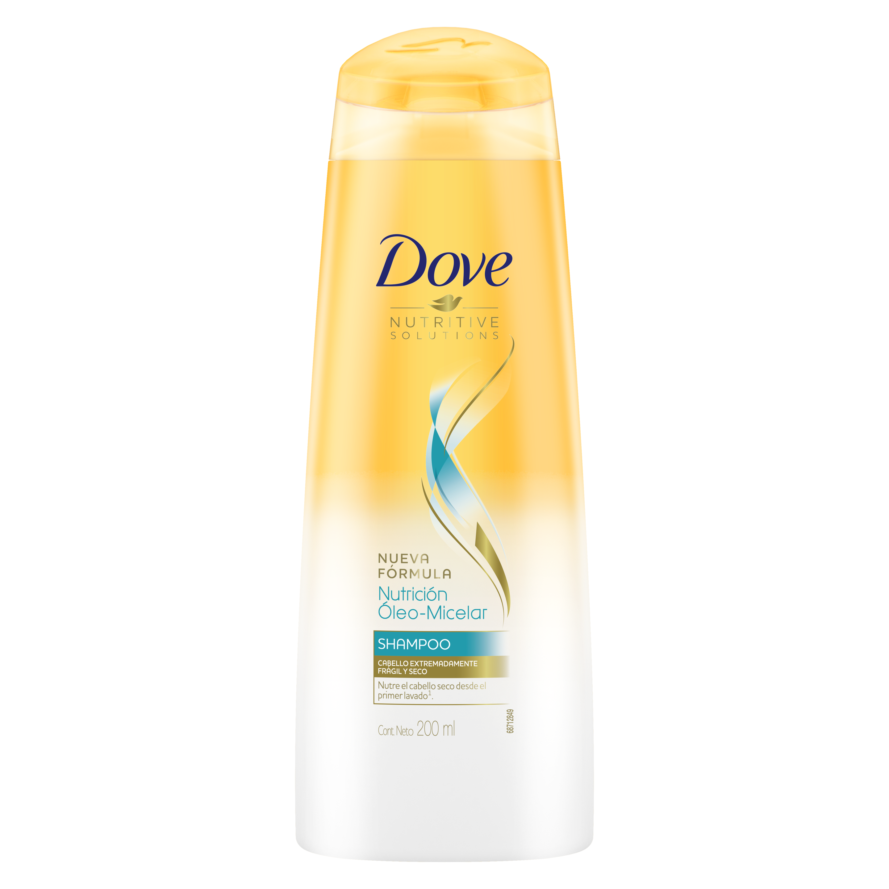 Imagen de envase Dove Shampoo Nutrición Óleo Micelar 200ml