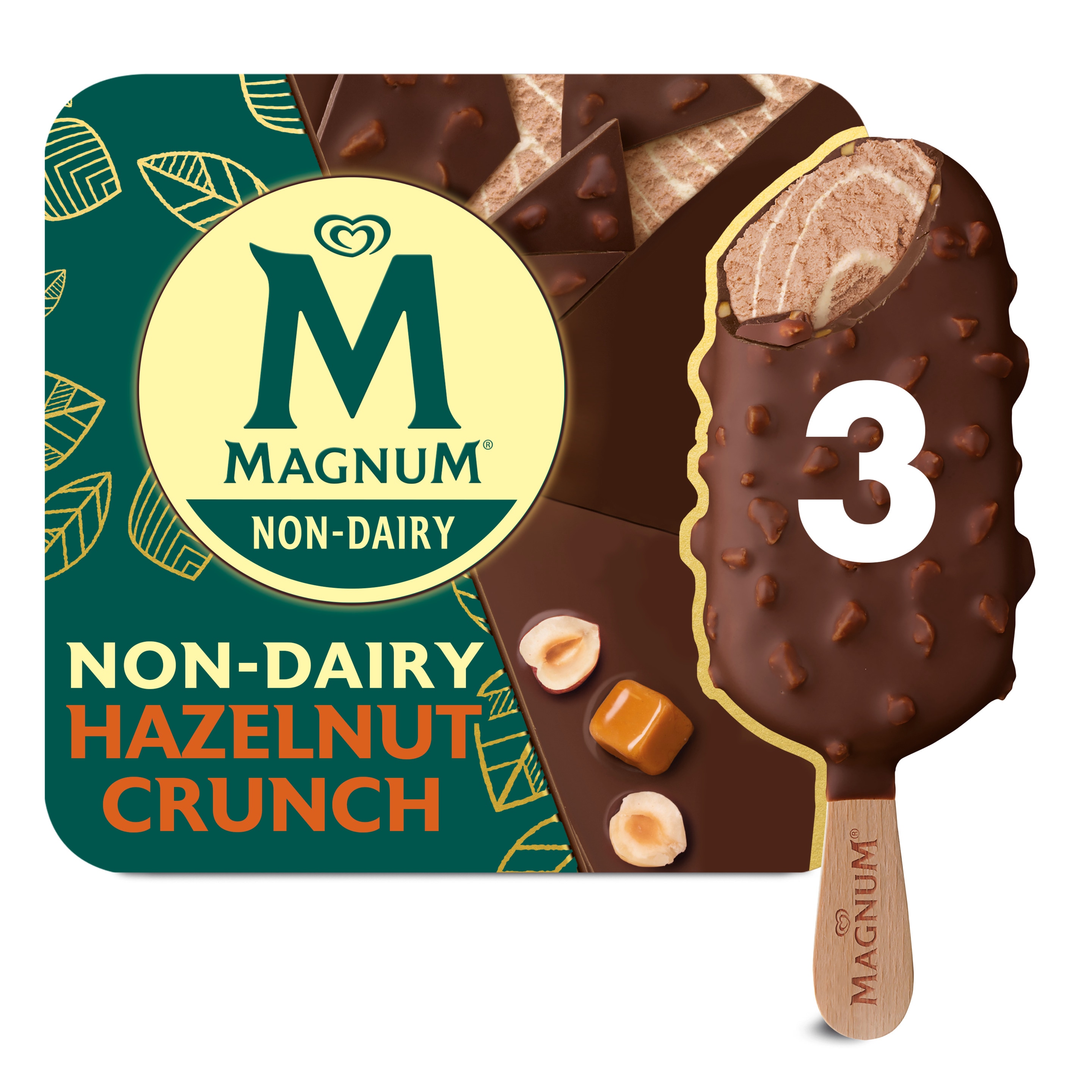 Magnum Non-Dairy Hazelnut Crunch Dessert Bar