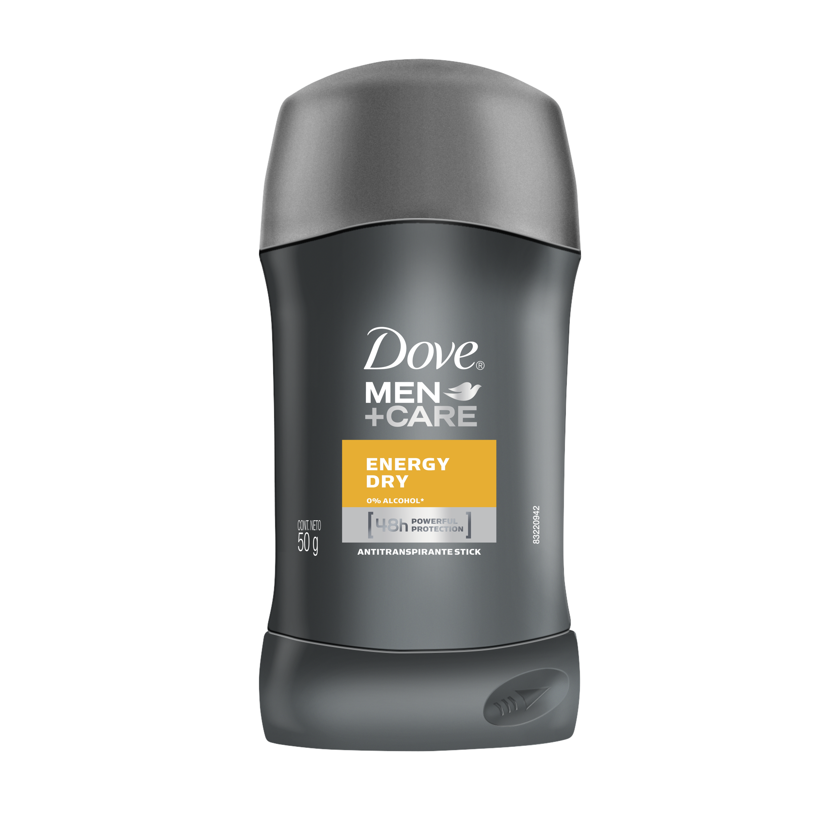 Dove Men+Care Antitranspirante en barra Energy Dry 50g