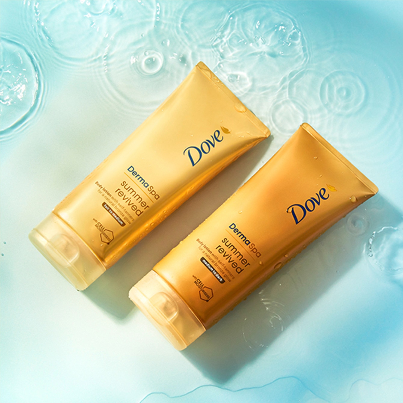 Dove 6 ways to personalise your self-tanning routine