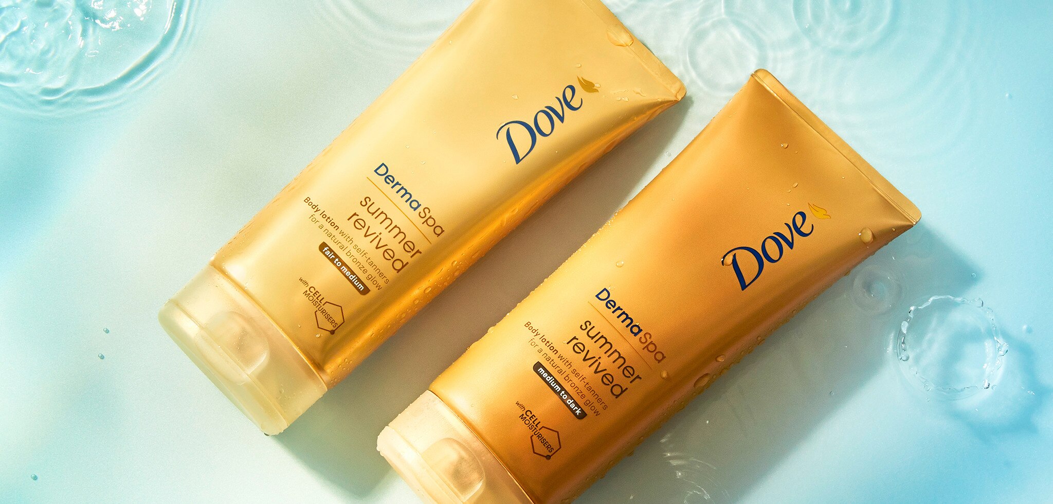 Dove 6 ways to personalise your self-tanning routine