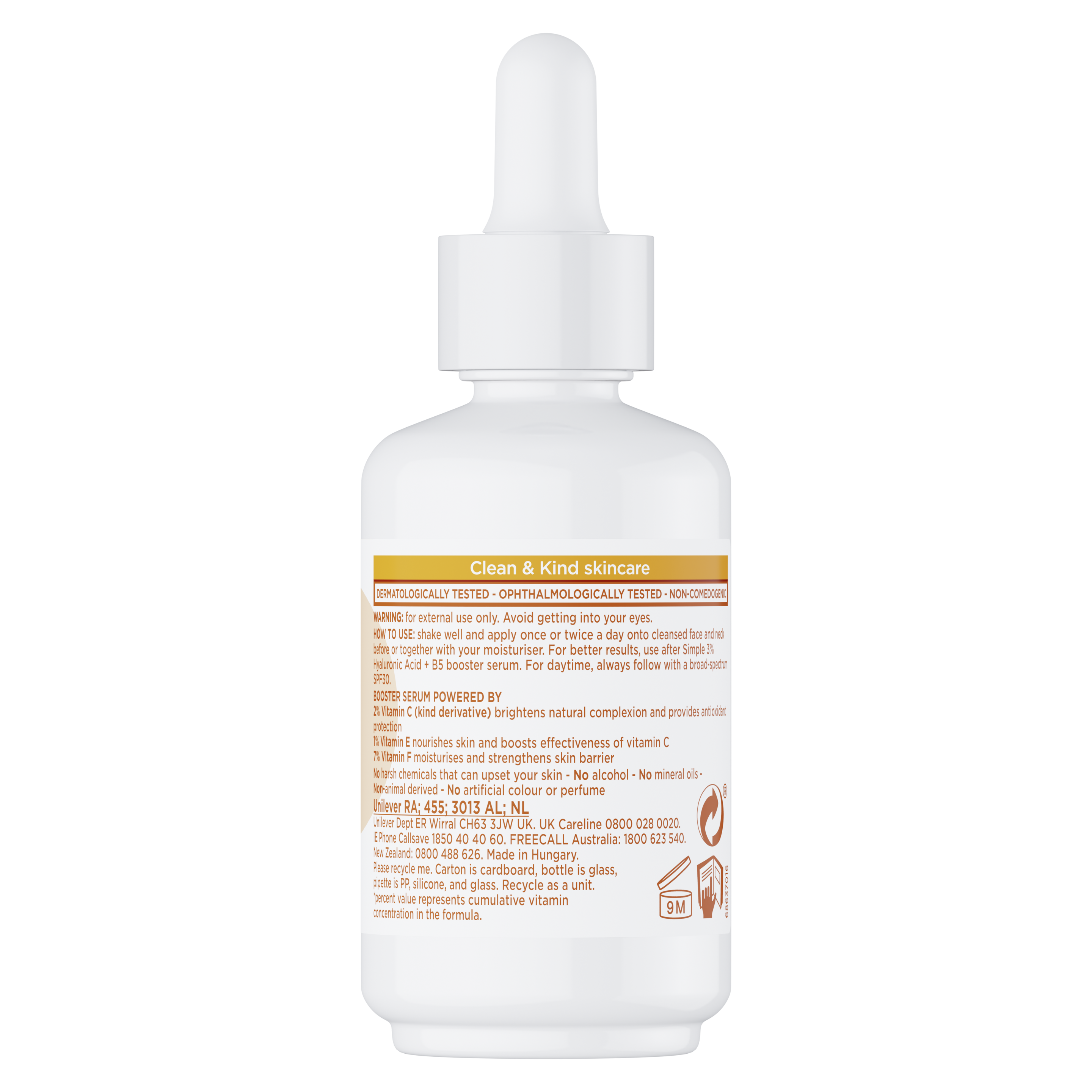 Simple Booster Serum 10% Vitamins C + E + F