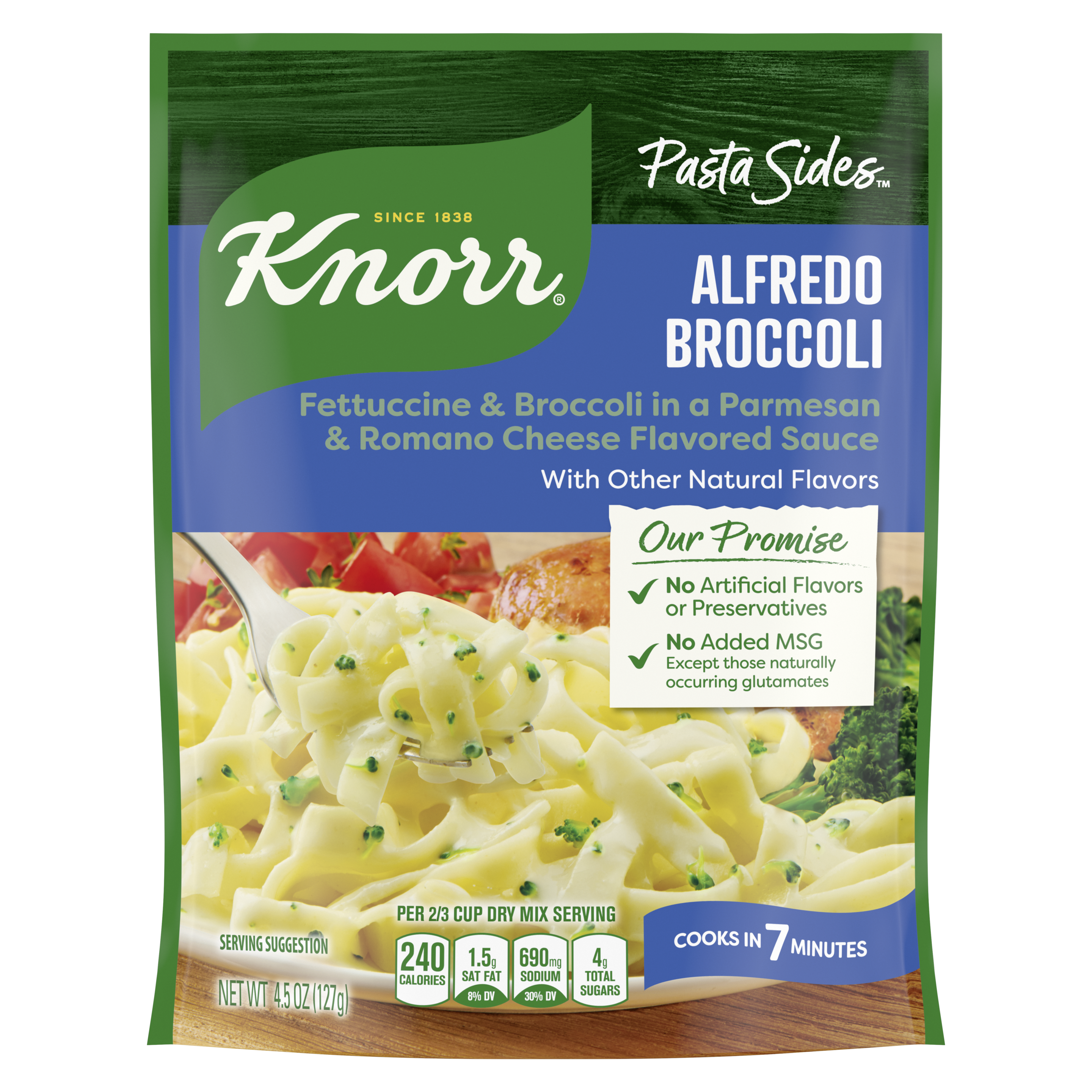Pasta Brocoli Alfredo