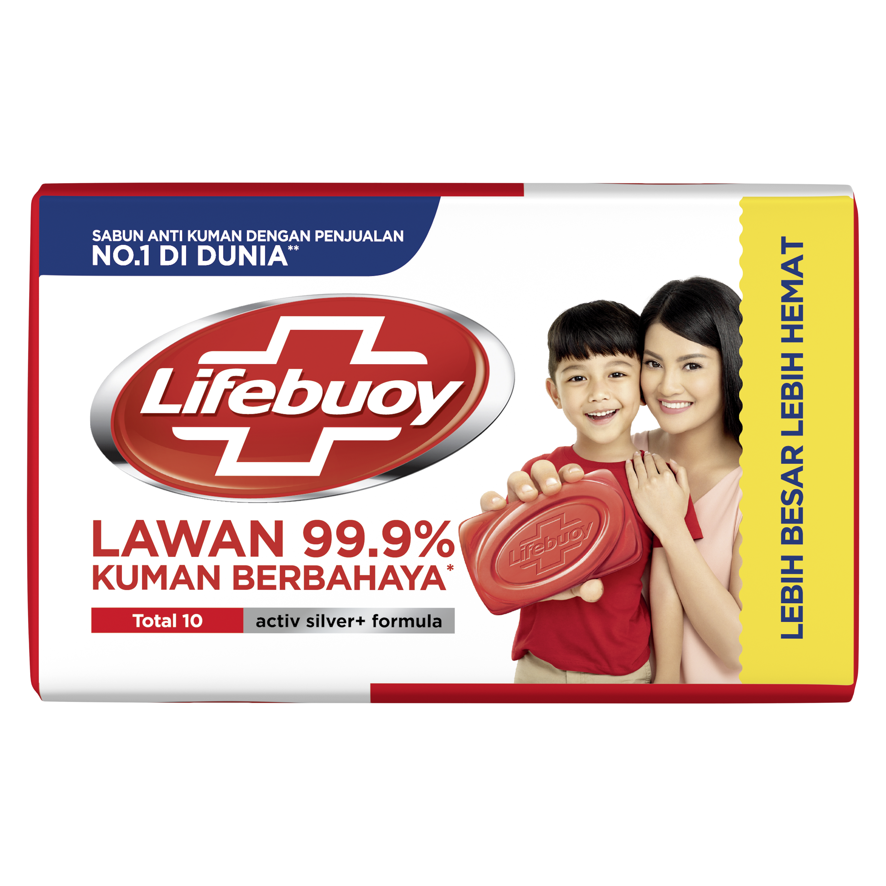 Lifebuoy  SABUN BATANG ANTISEPTIK TOTAL 10  110G packshot