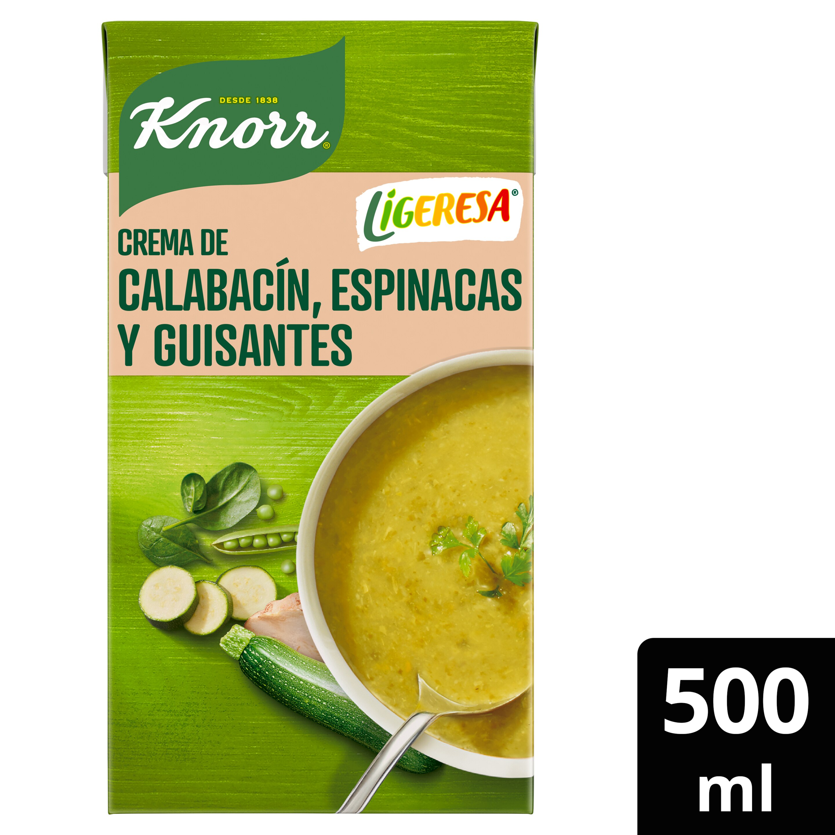 Espinacas y Guisantes 500 ml