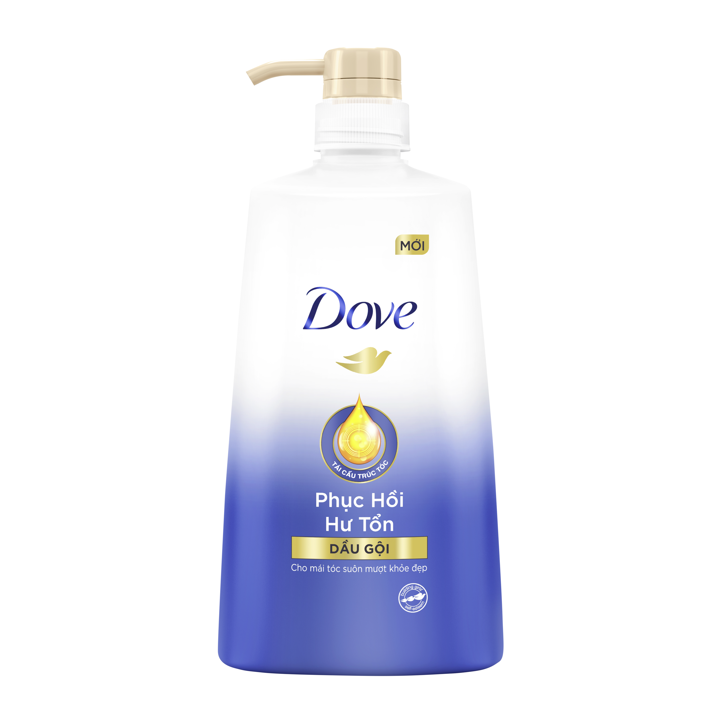 Dầu gội Dove Phục hồi hư tổn 640gr