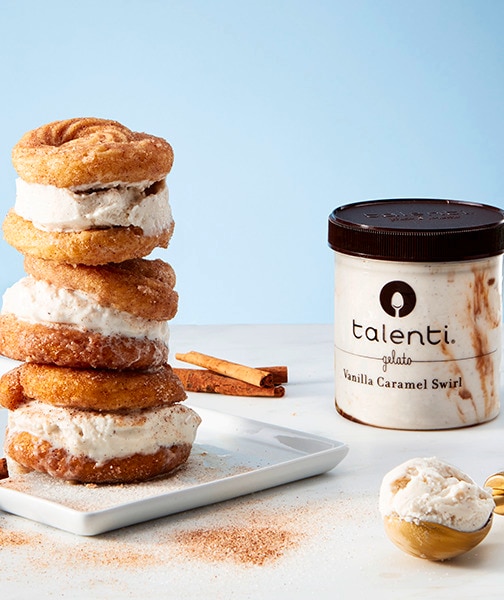 Churro Gelato Sandwiches Recipe