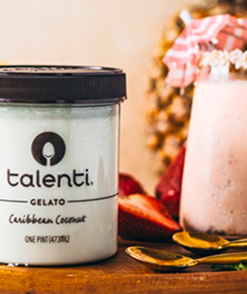 Tropical Paradise Frozen Drink