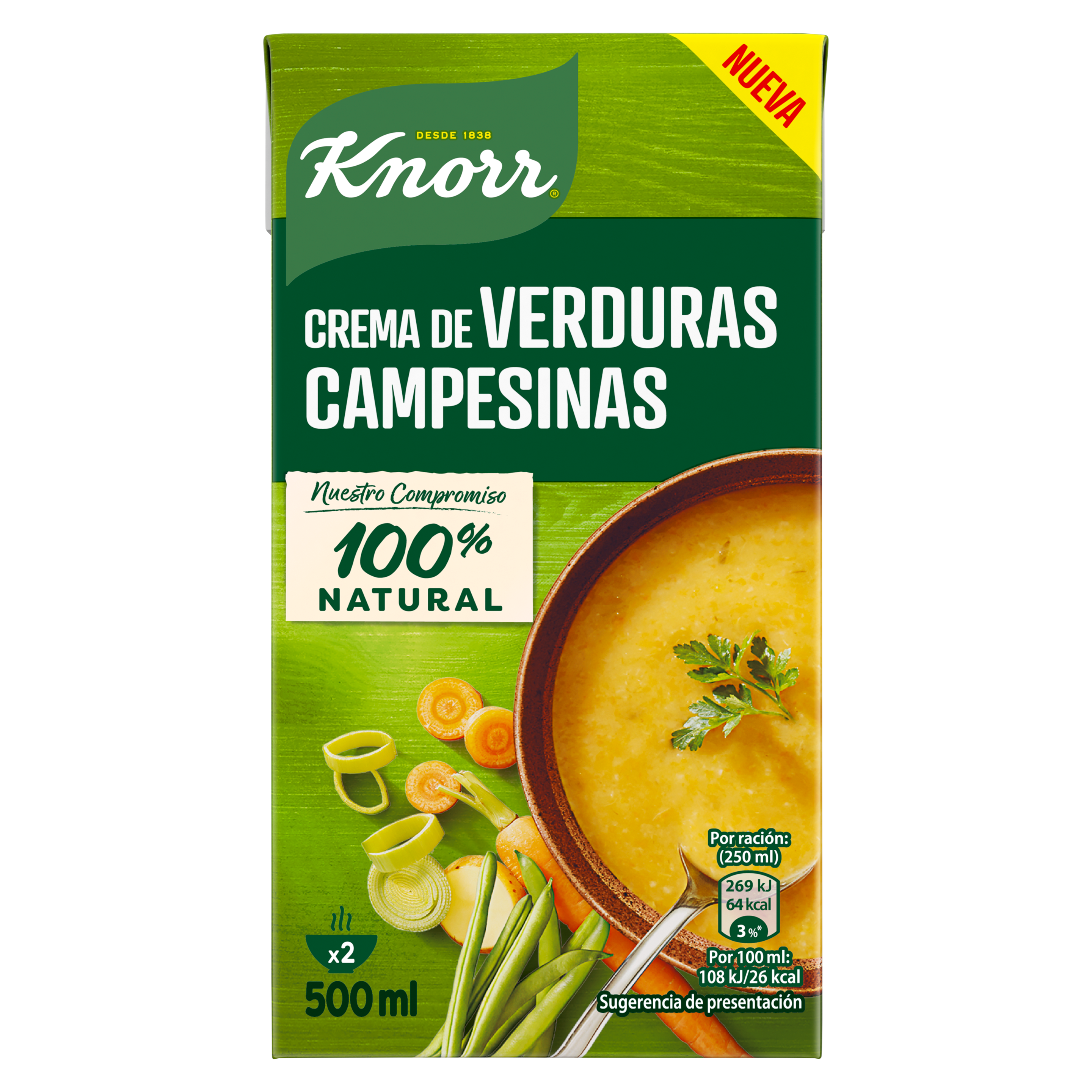 Crema de Verduras Campesinas 500ml