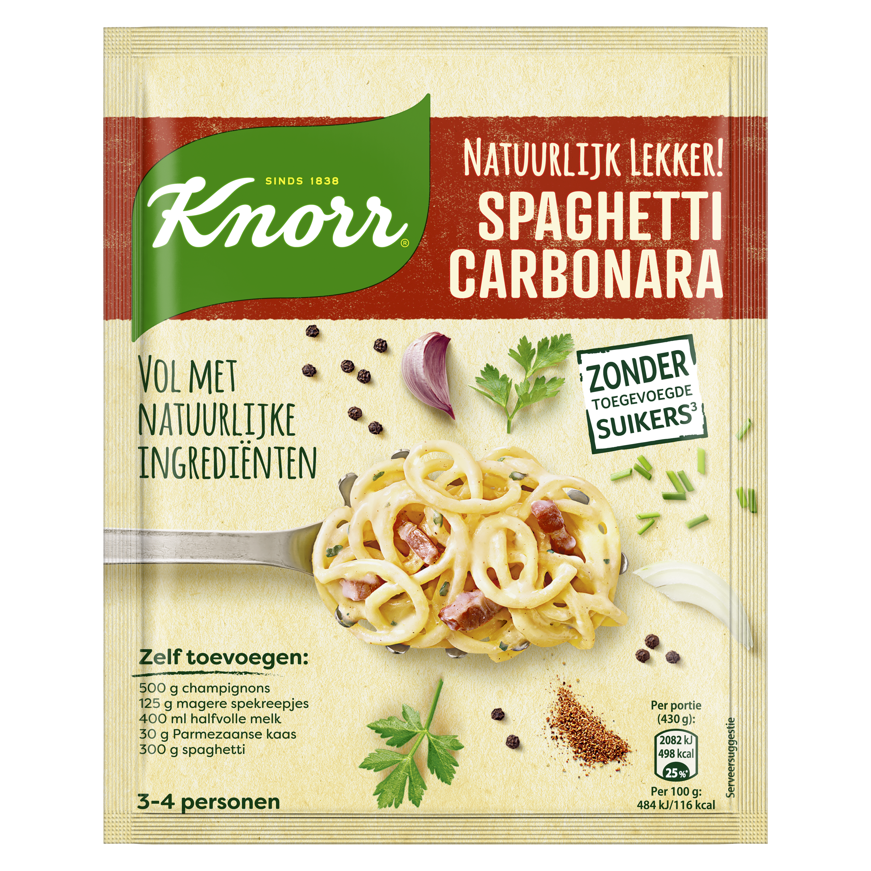 Mix voor Spaghetti Carbonara