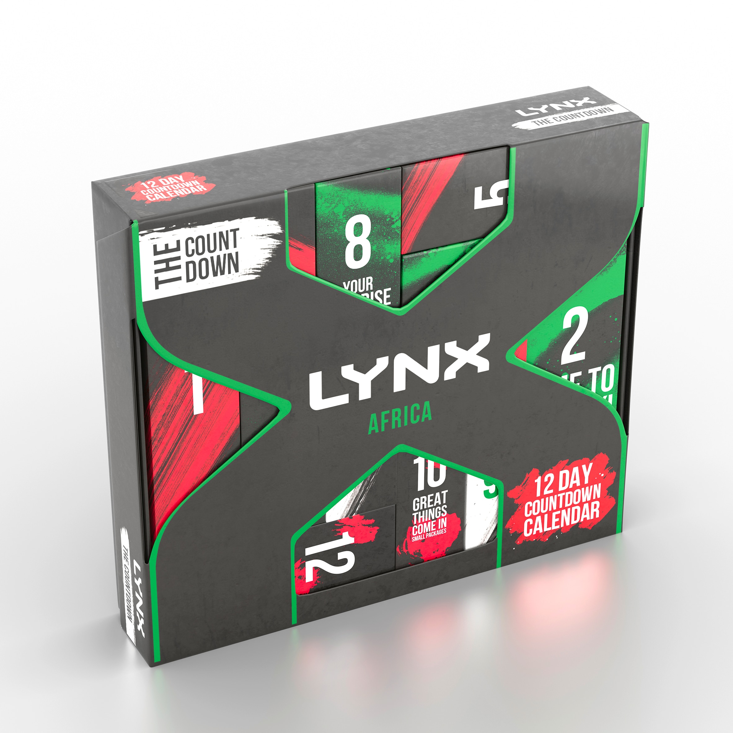Lynx Africa Countdown Calendar Gift Set Lynx