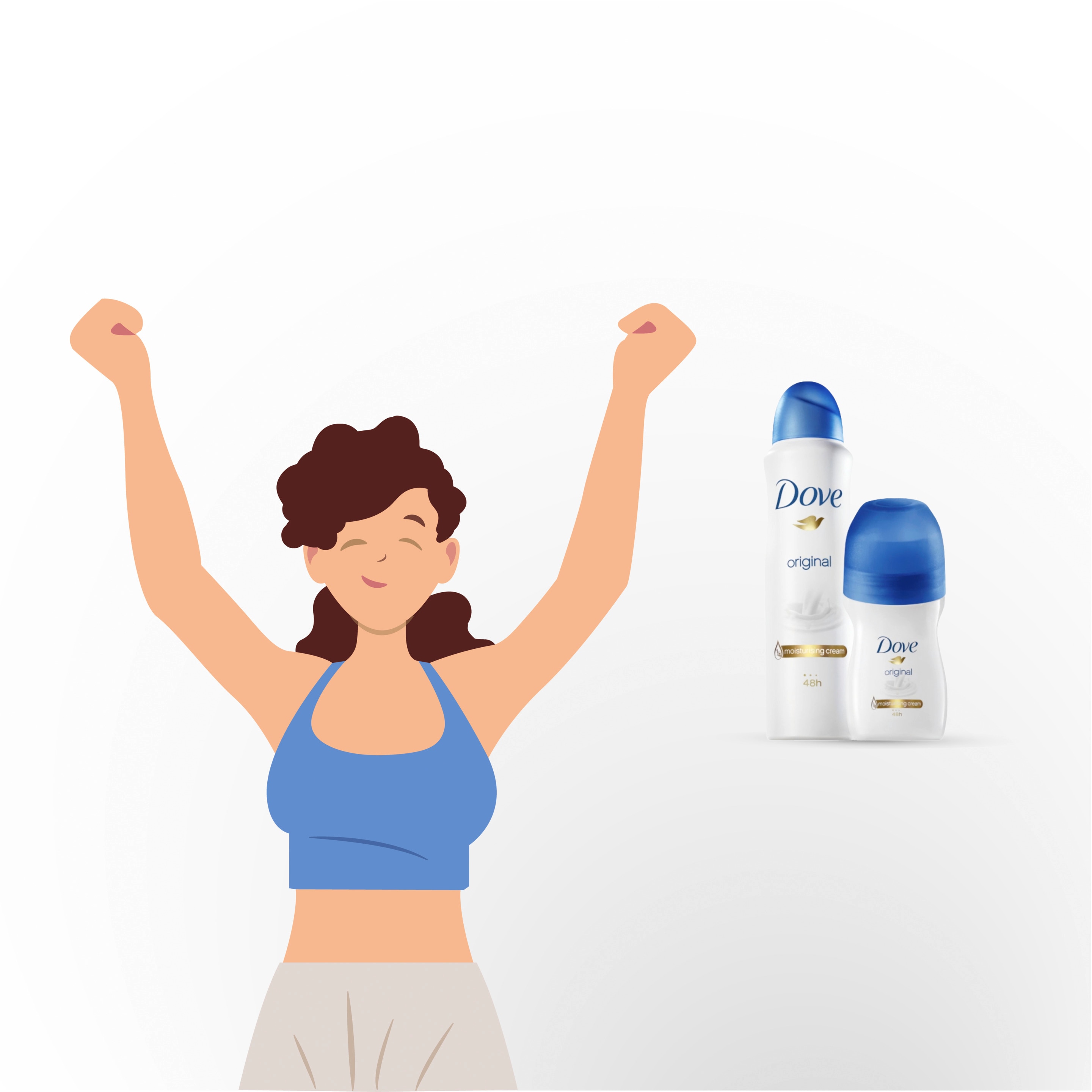 Happy Dance with your arms in the air