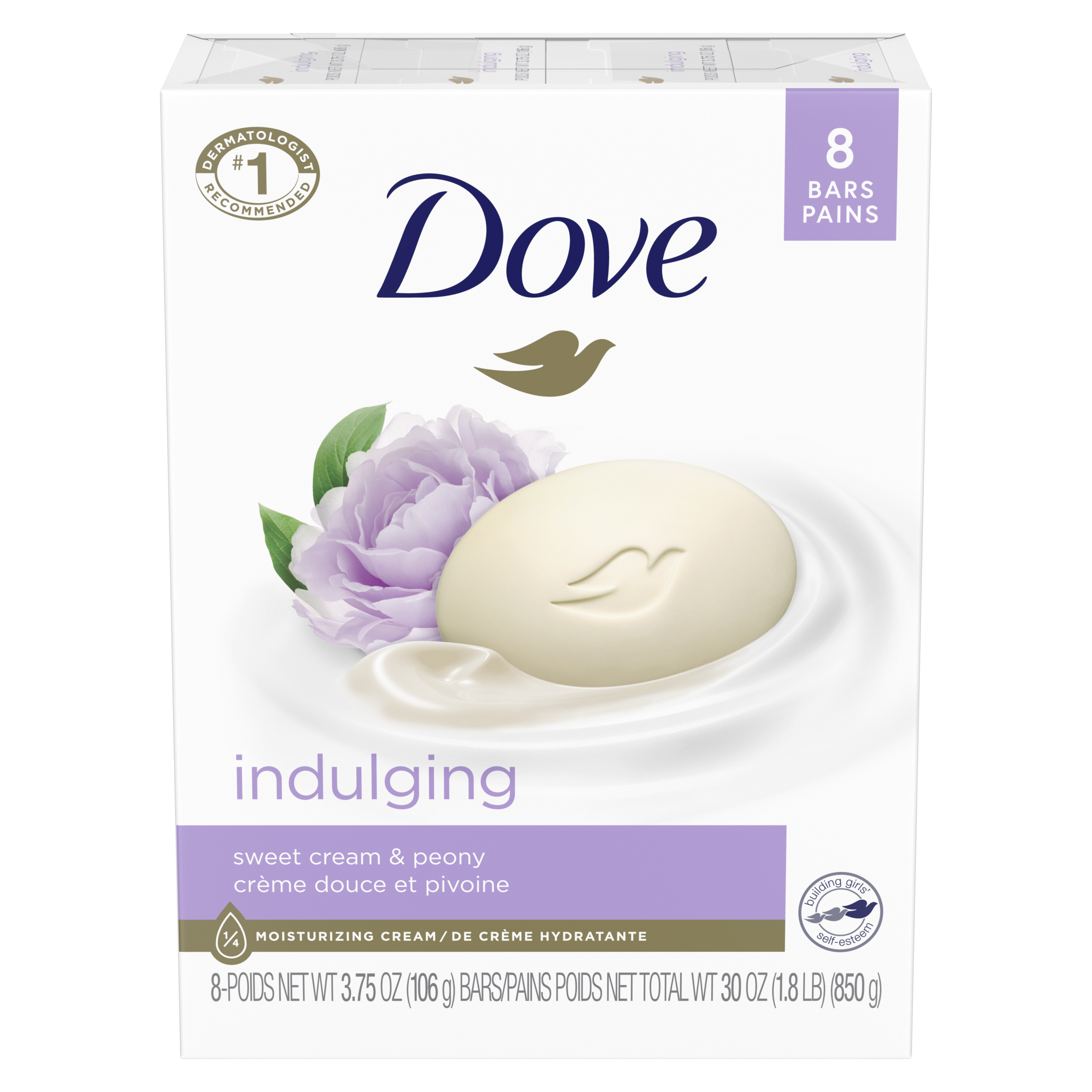 Dove Indulging Beauty Bar 8 bar 3.75oz