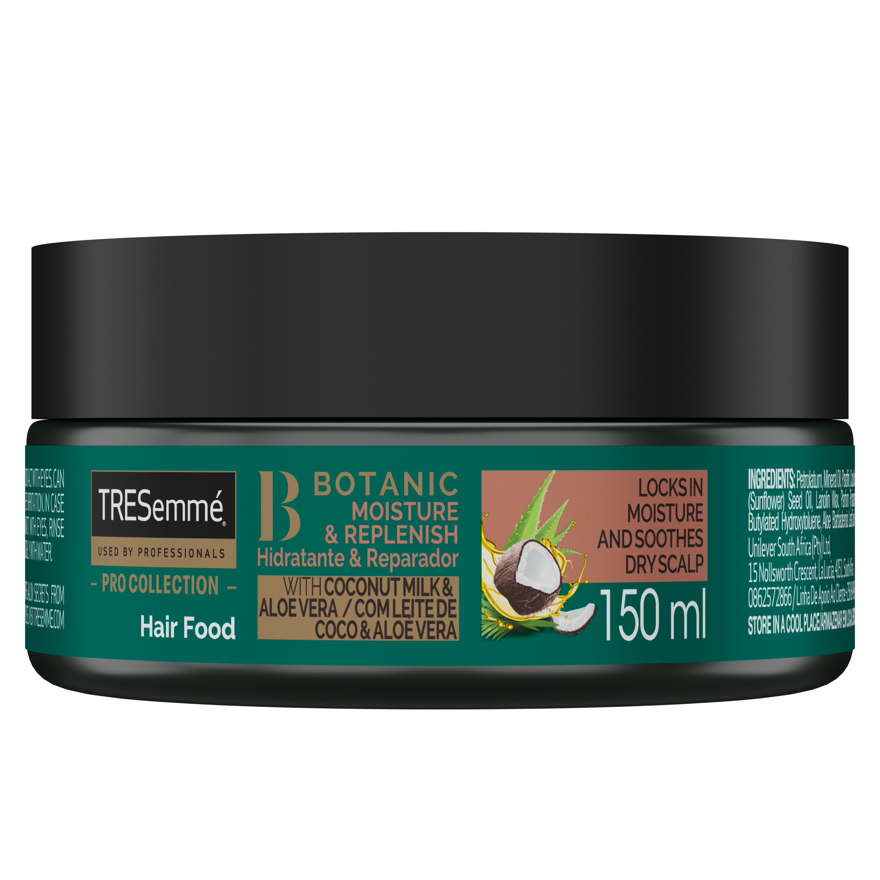 TRESemmé Botanic Moisture & Replenish Hair Food 150ml Front of pack image