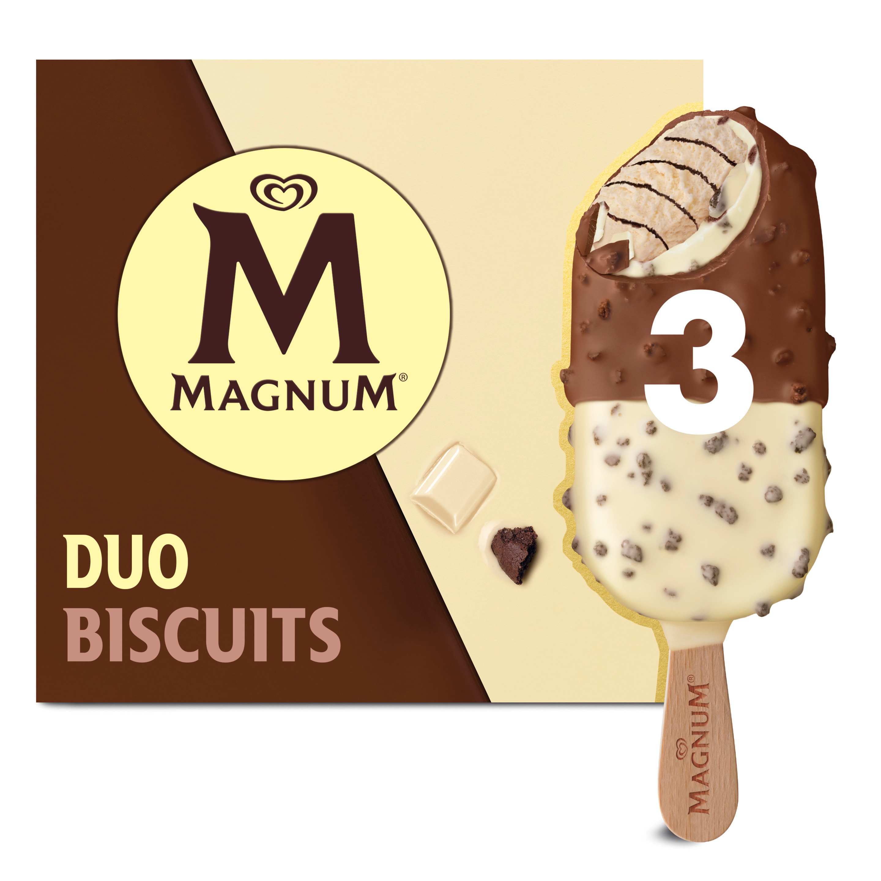 Magnum Cookie Duet Bars
