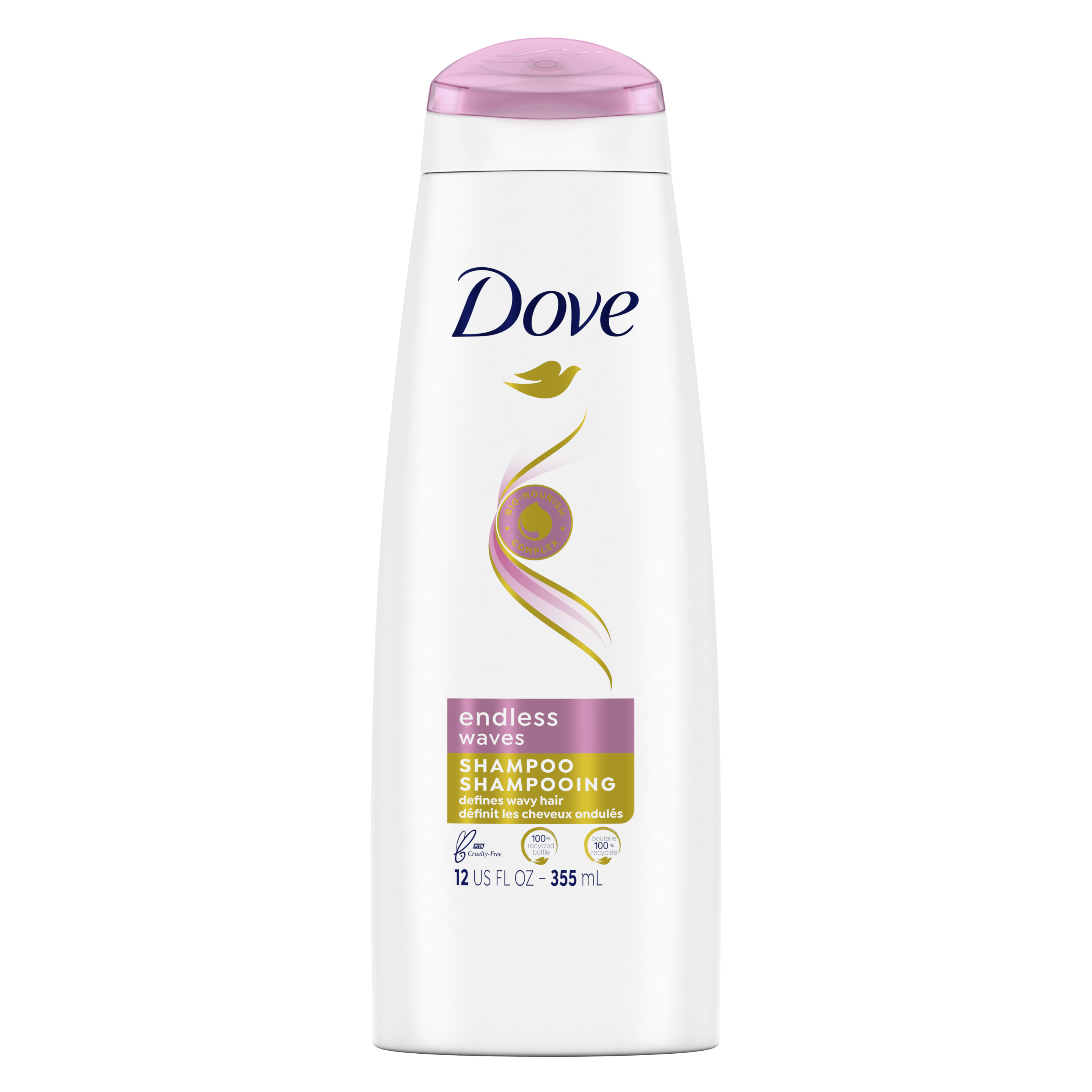 Dove Endless Waves Shampoo 12 oz