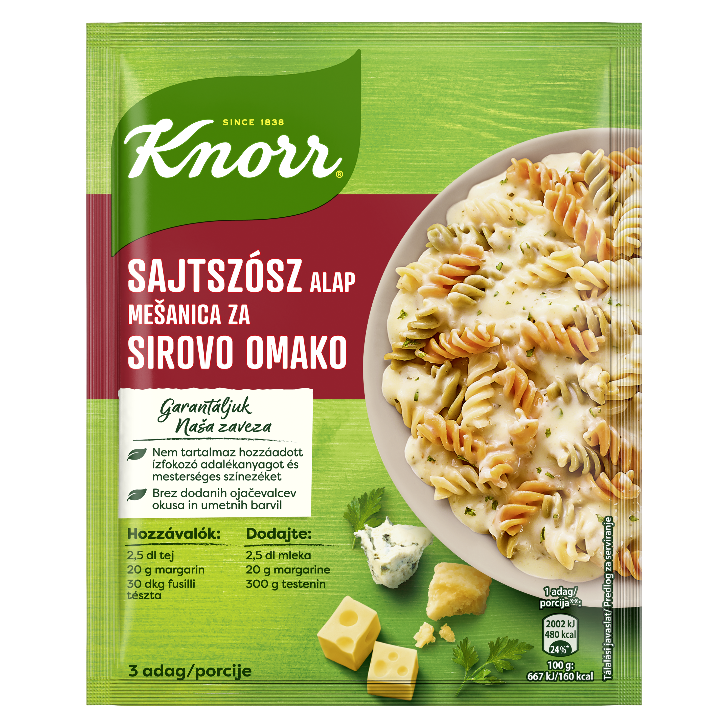 Knorr Sajtszósz alap 29g
