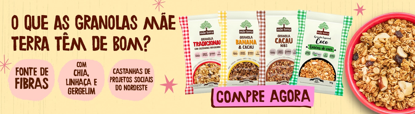 granolas mãe terra