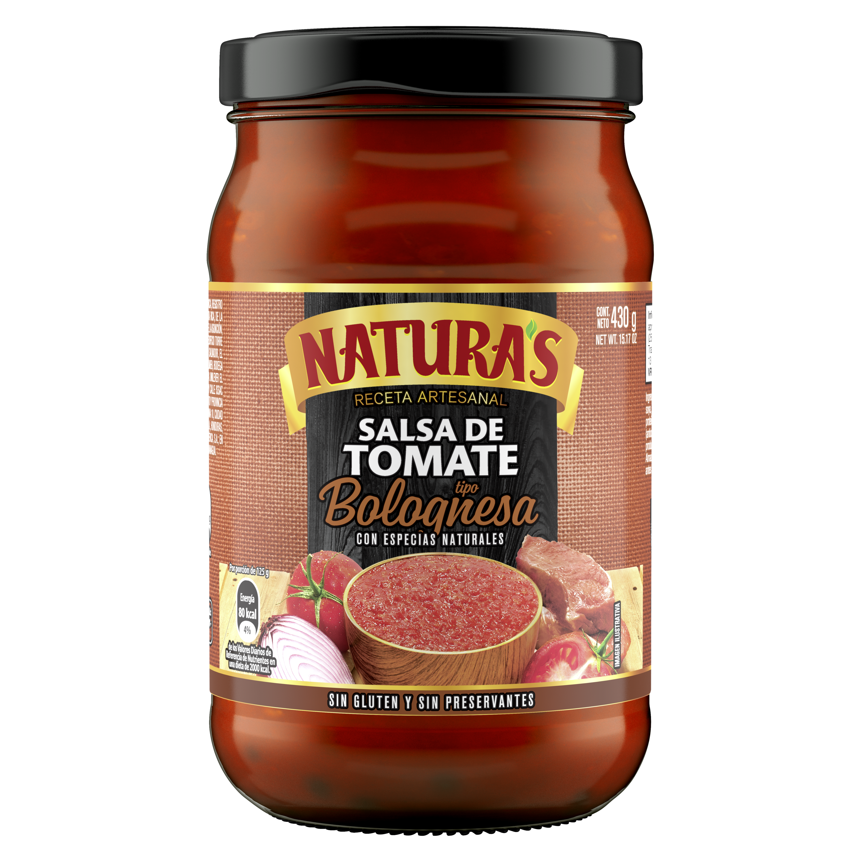 Salsa de Tomate sabor Bolognesa 430 g