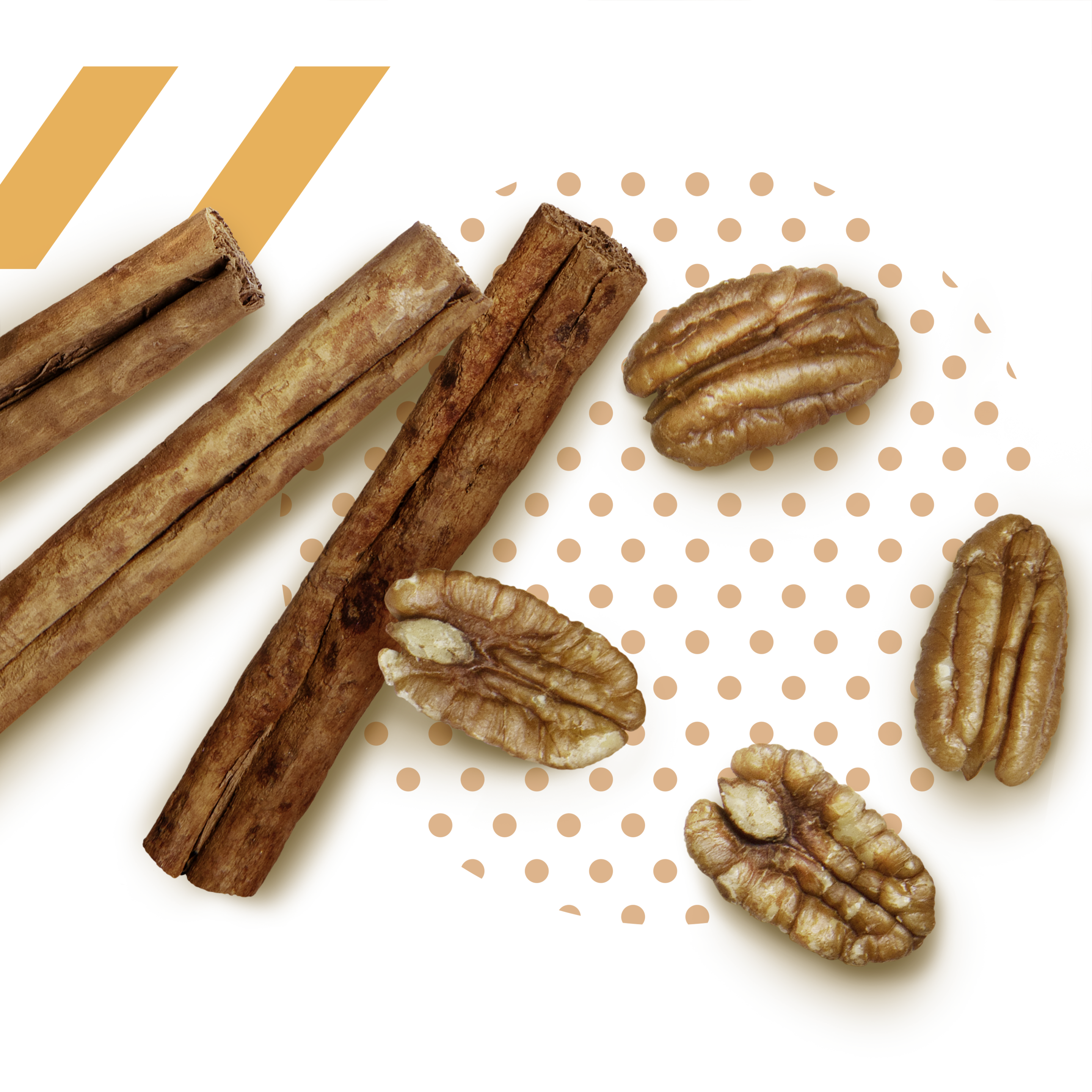 Cannelle et noix de pécan
