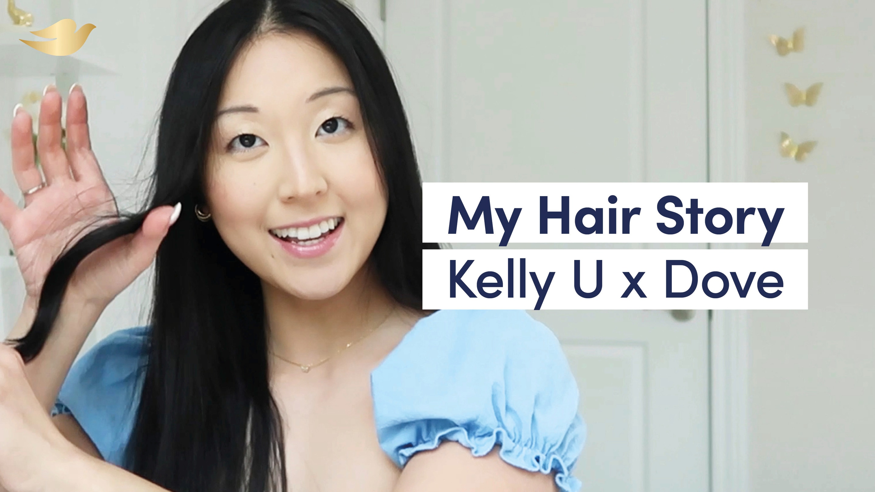 Video of Dove Partner, Kelly U, sharing her damaged hair journey including her favorite hair care tips.