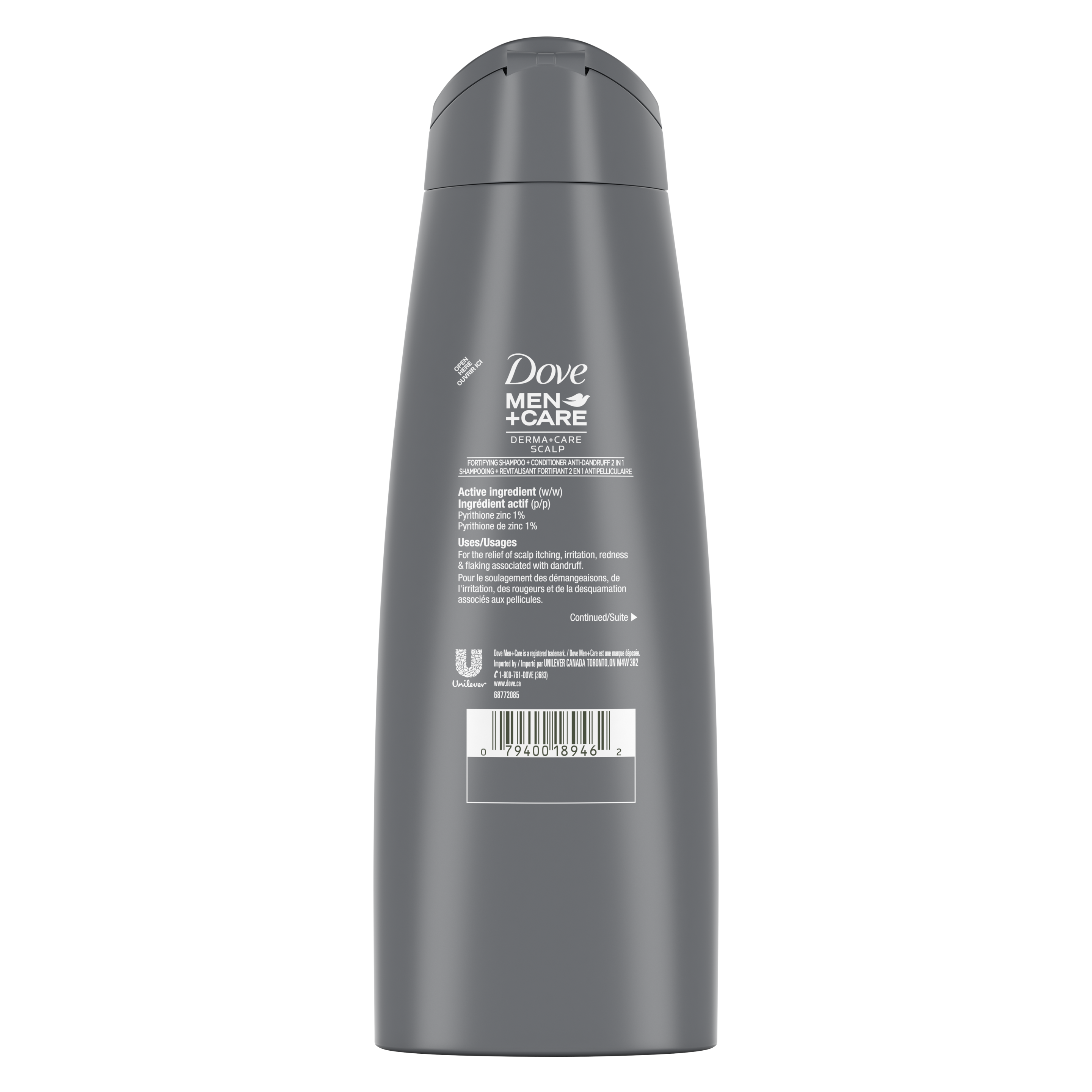Men+Care AntiDandruff 2 in 1 Shampoo & Conditioner