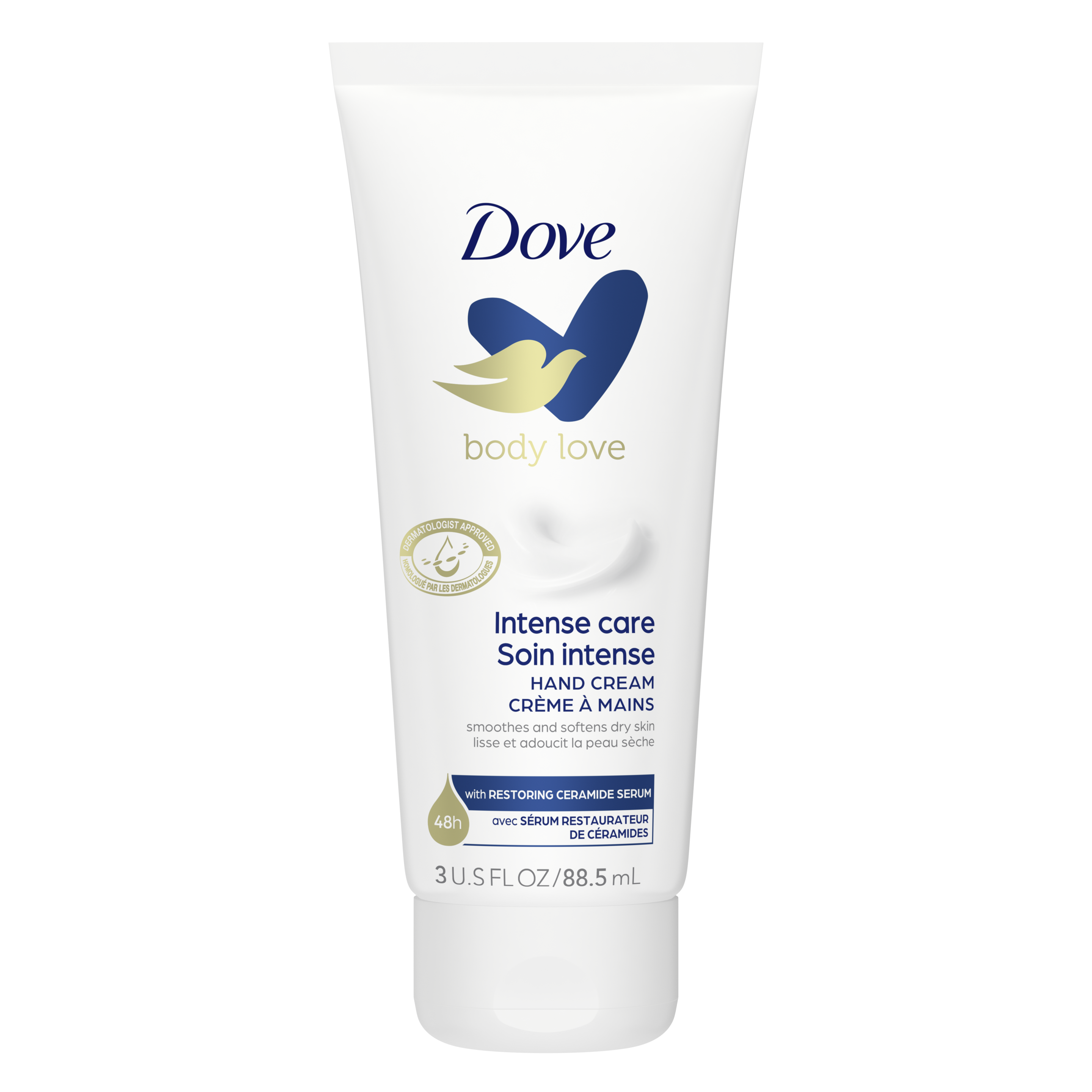 Dove Body Love Intense Care Hand Cream 3 oz