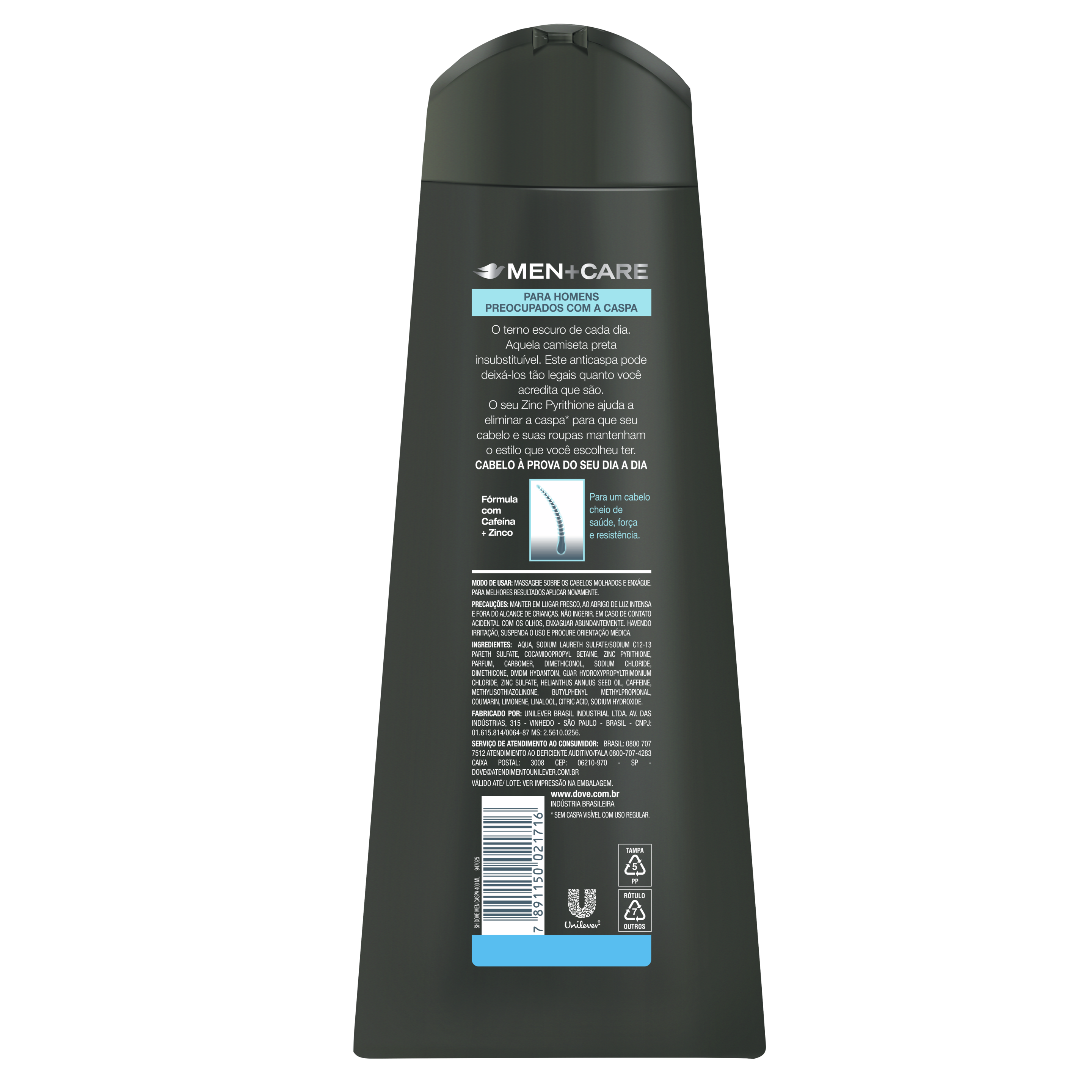 Men+Care Shampoo Proteção Anticaspa