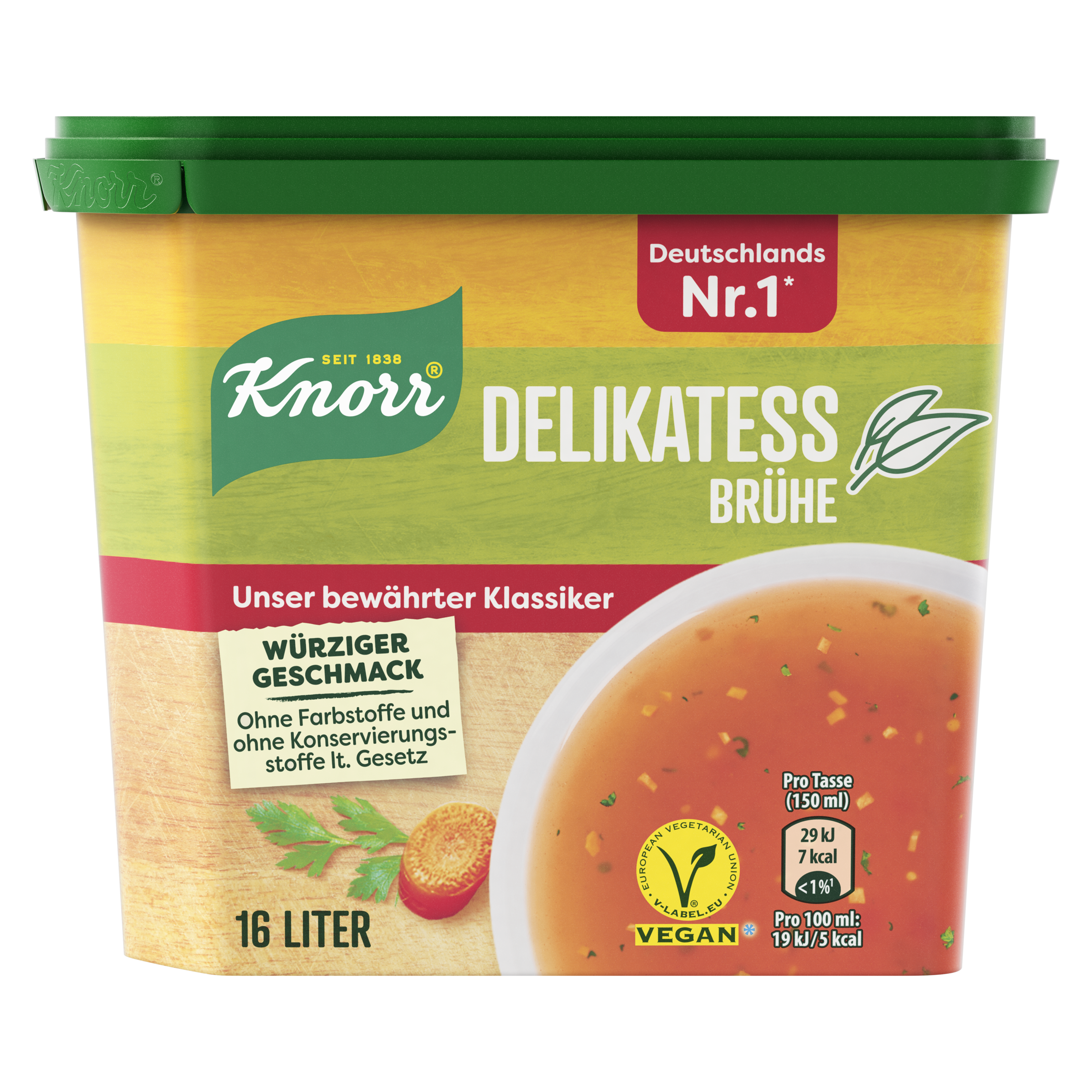 Knorr Bouillon Delikatess Brühe 16L Dose