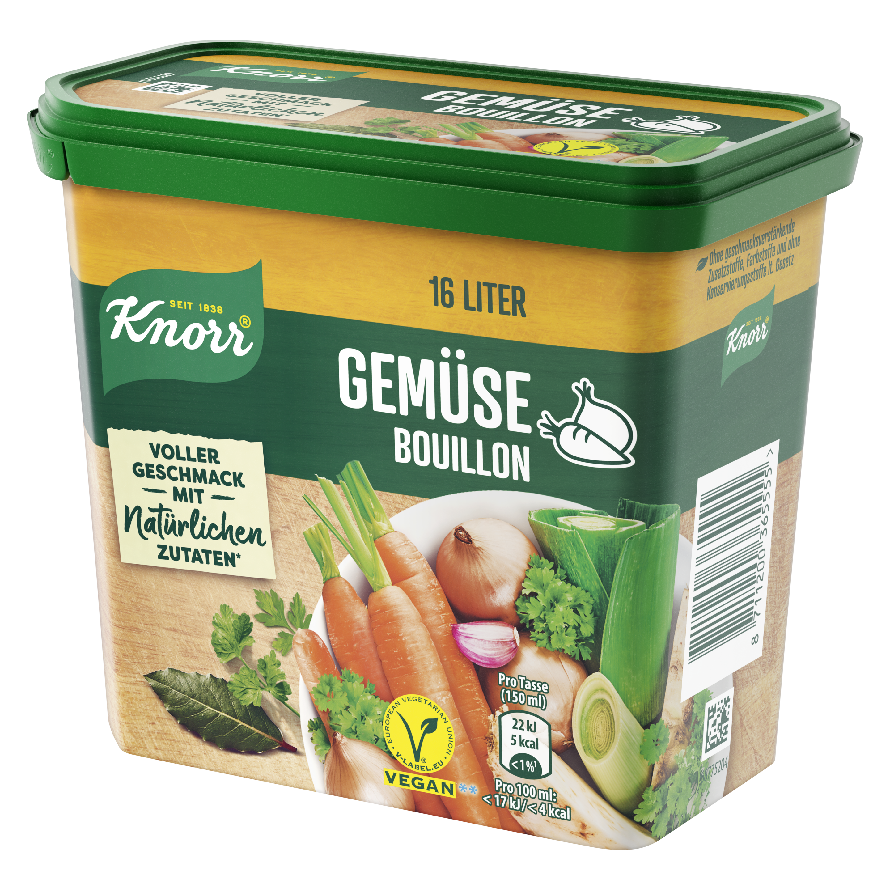 Knorr Bouillon Gemüse 16L Dose