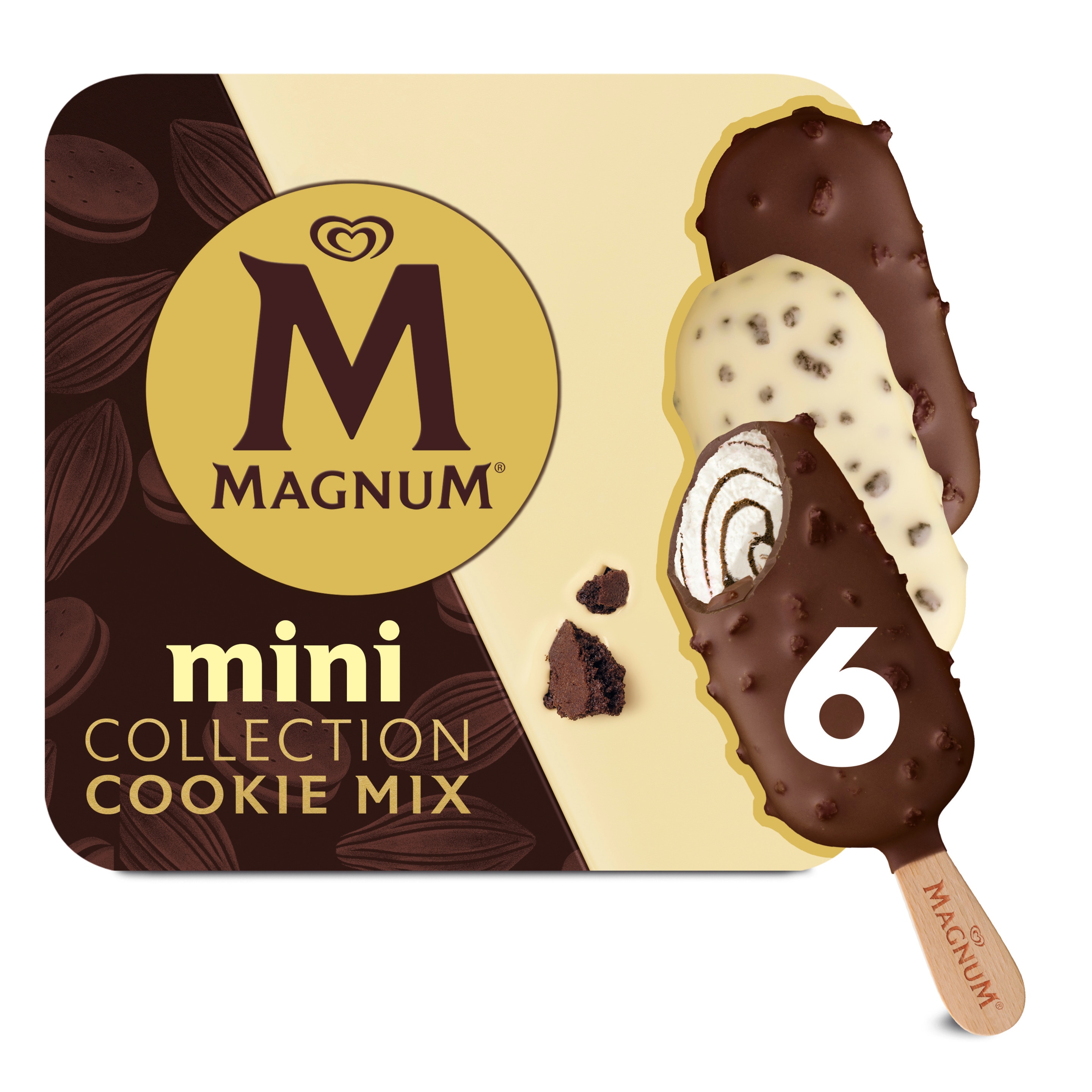 Magnum Mini Premium Collection Cookie Mix 6 x 55 ml