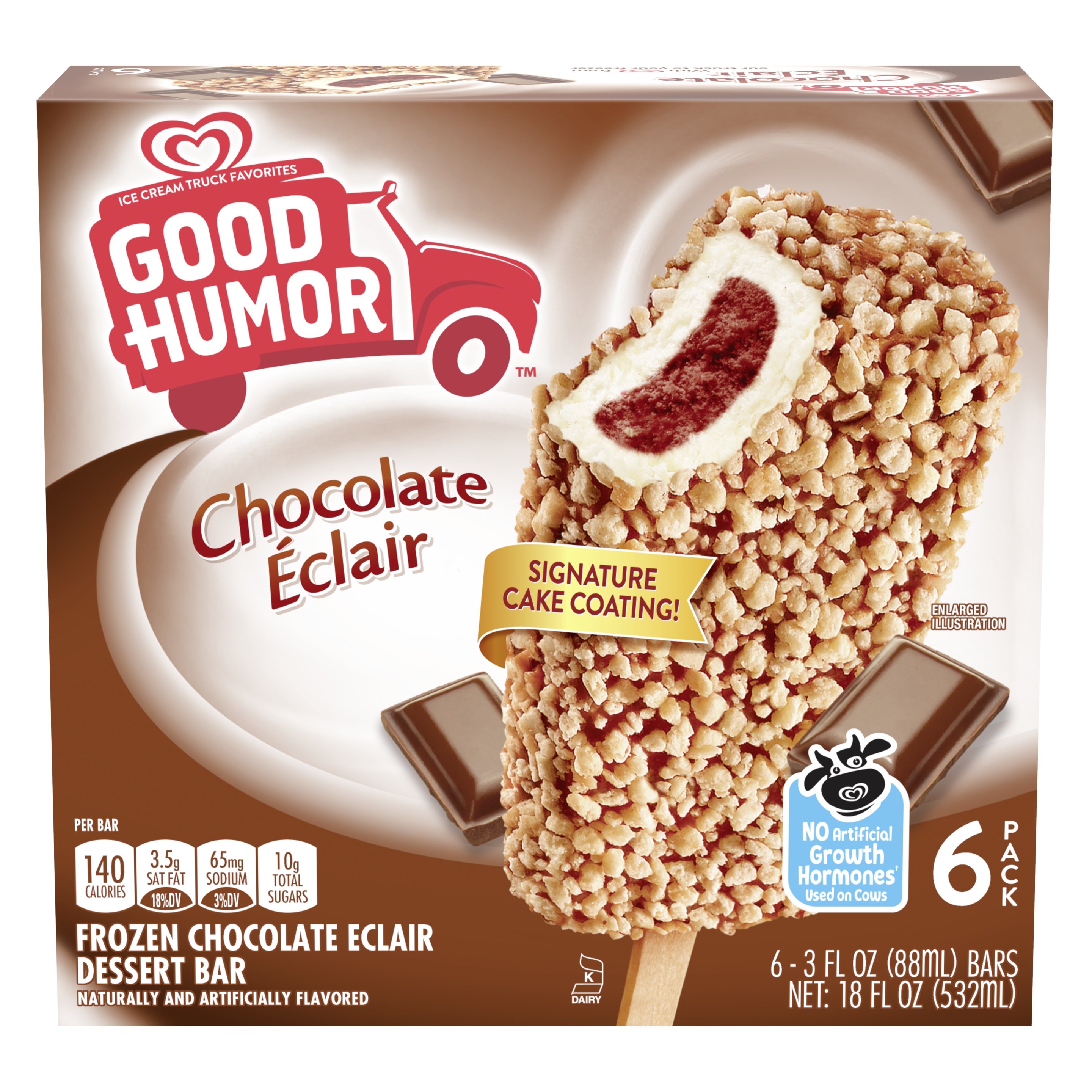 Good Humor Single Bar Strawberry Shortcake 4 oz