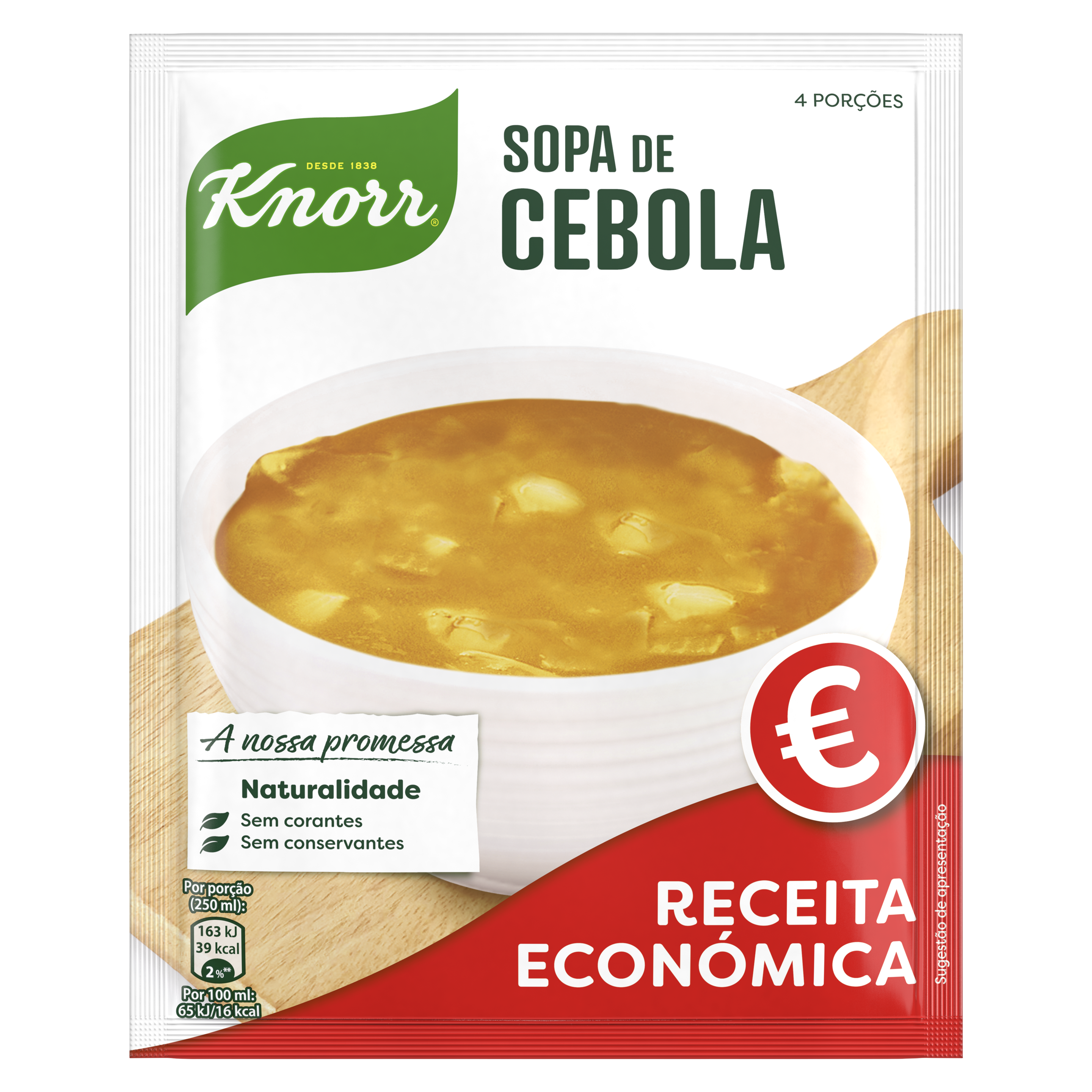 Sopa de Cebola Receita Económica