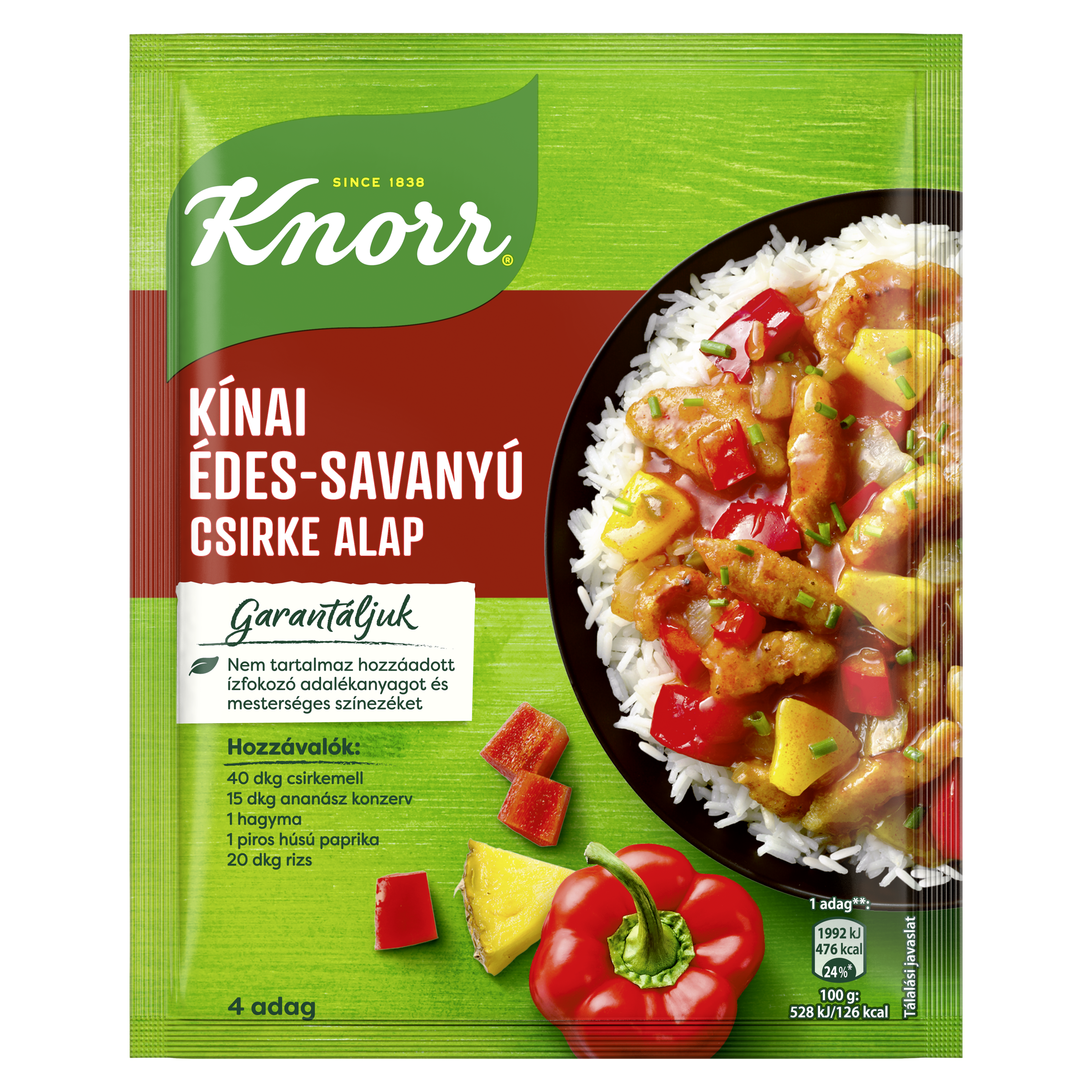 Knorr Kínai Édes-savanyú csirke alap 66g