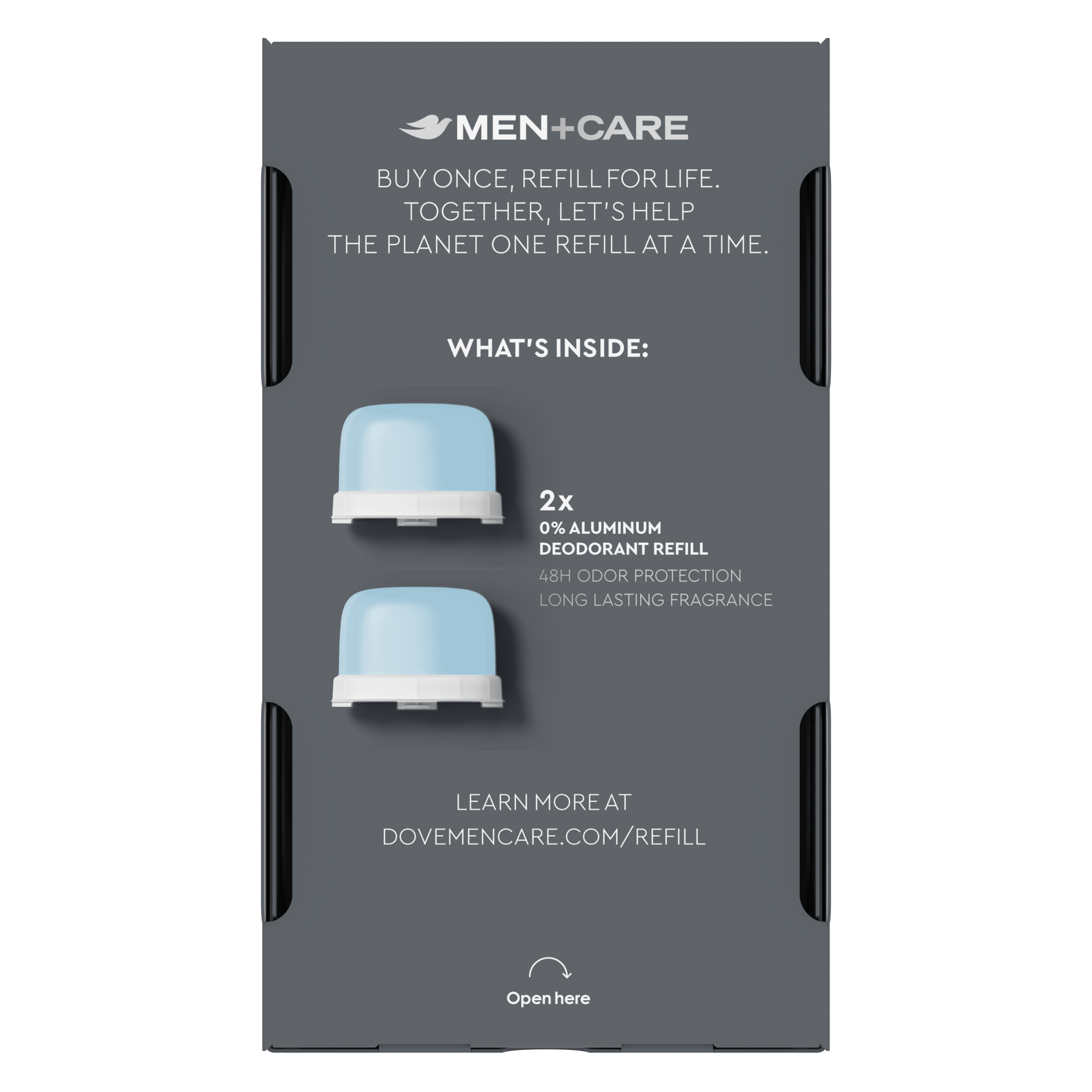Men+Care Ultimate Clean Touch 0% Aluminum Deodorant Refill