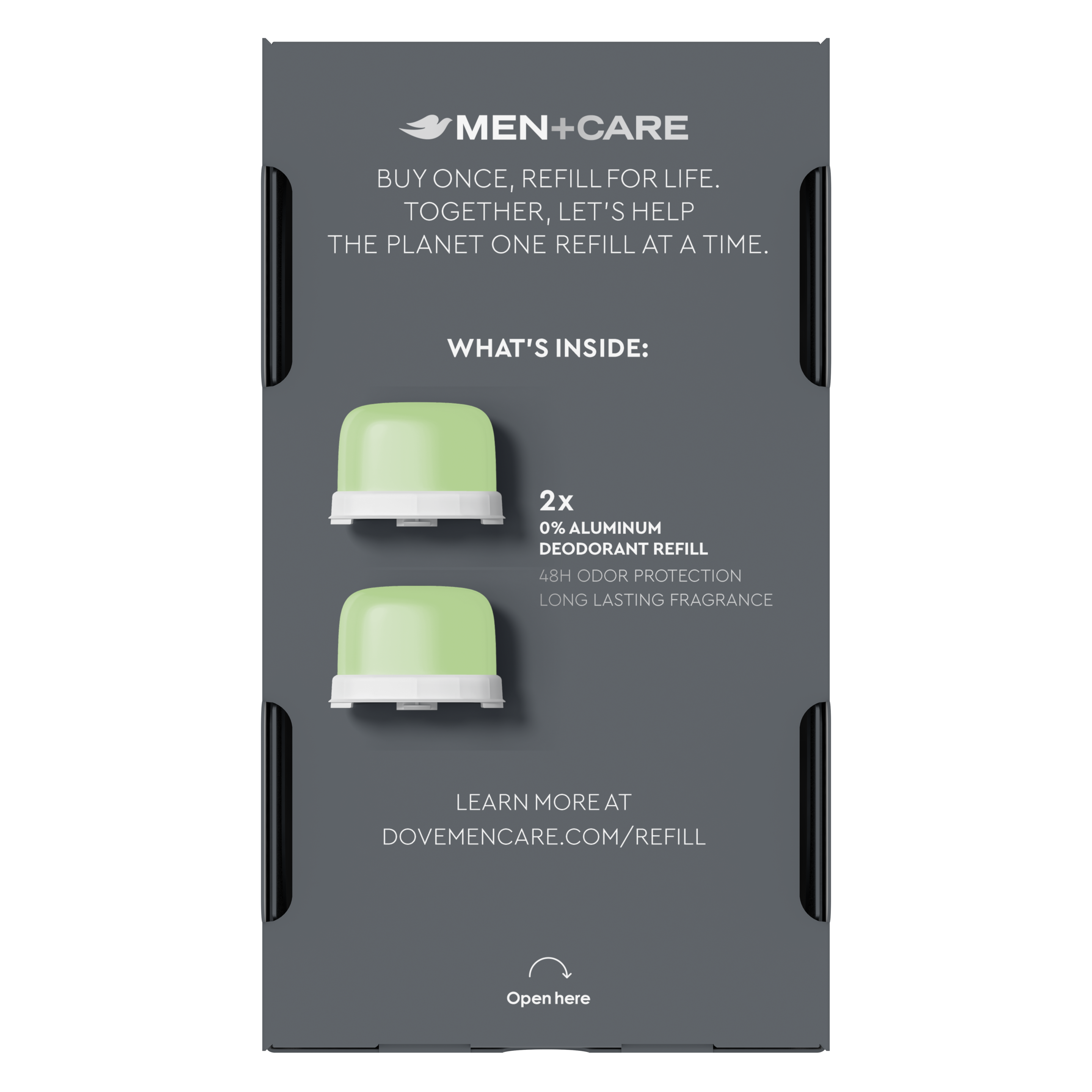 Men+Care Ultimate Fresh Feel 0% Aluminum Deodorant Refill