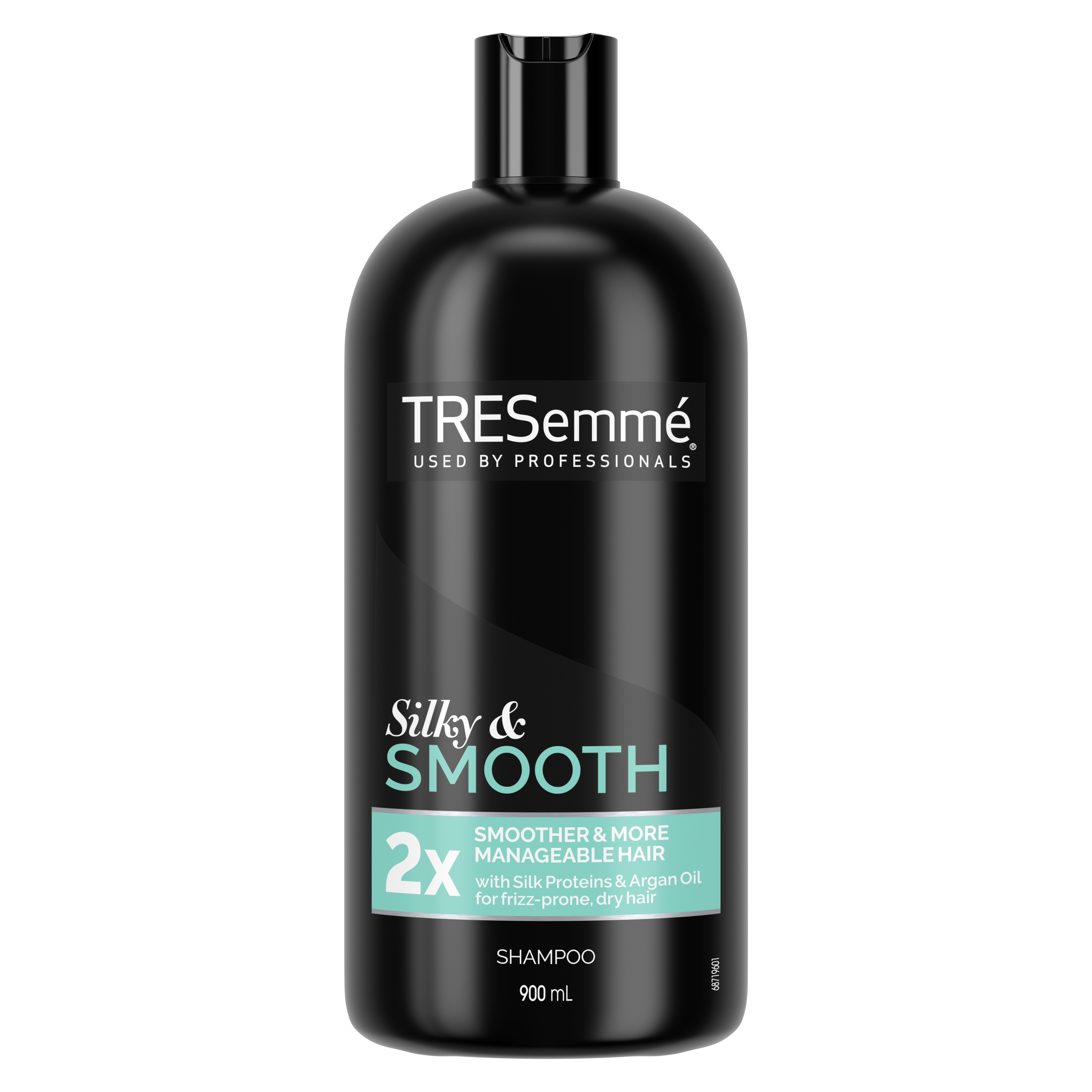 A 900ml bottle of TRESemmé Silky & Smooth Conditioner front of pack image