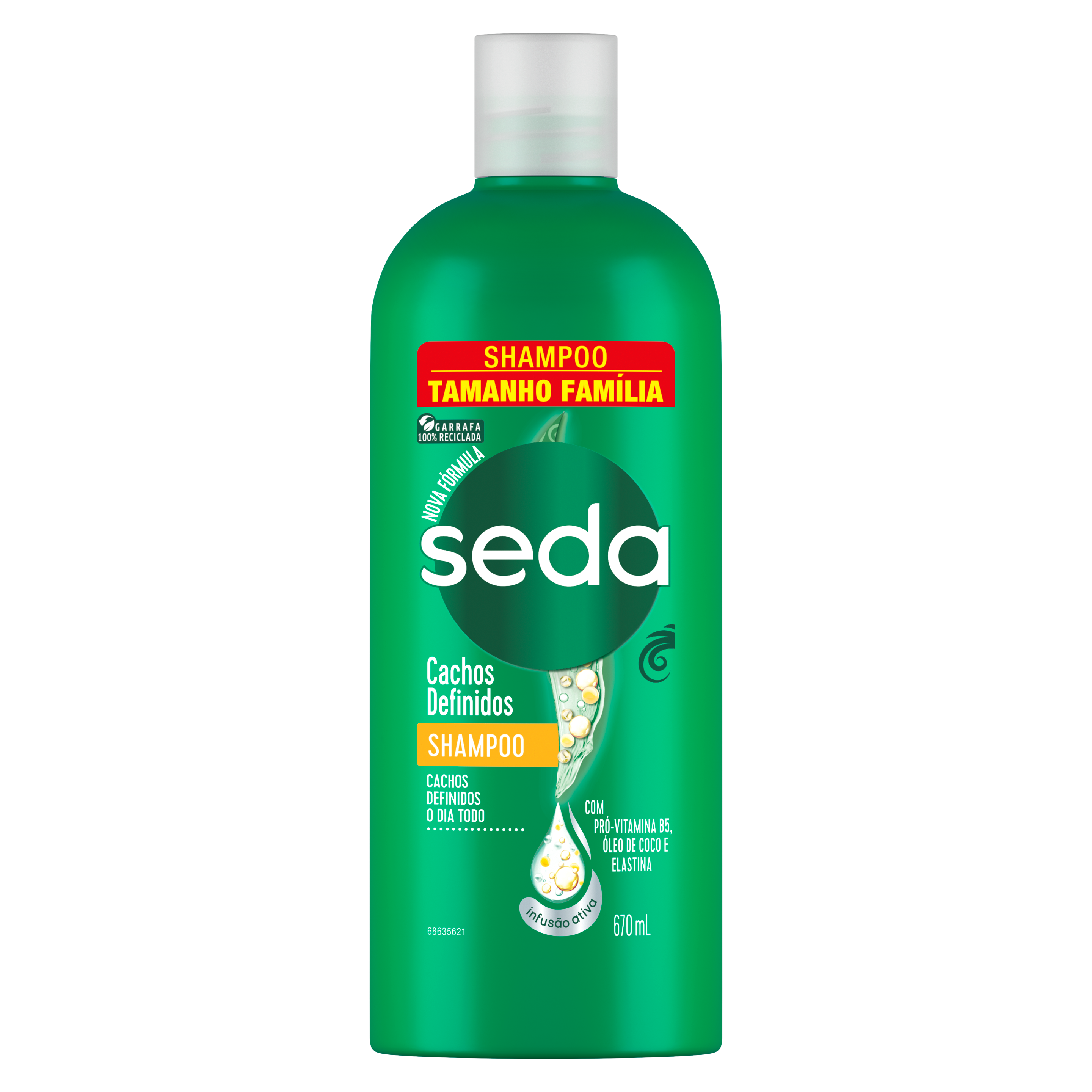 Uma imagem frontal da embalagem de Creme para Pentear Seda Ceramidas 300ml