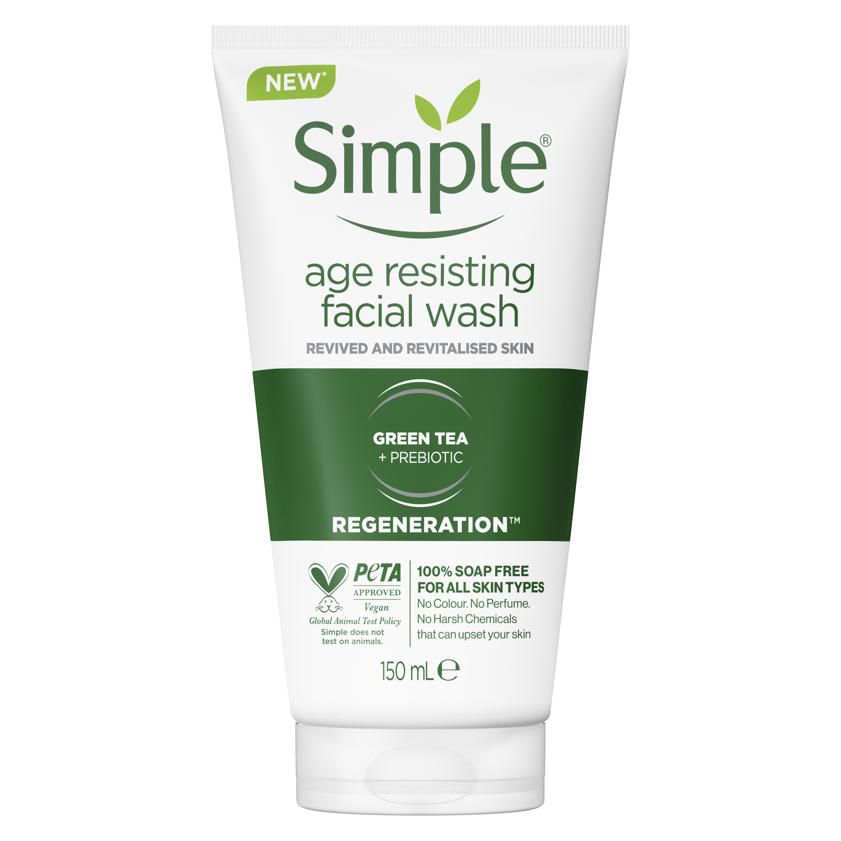 Simple Regeneration Age Resisting Facial Wash