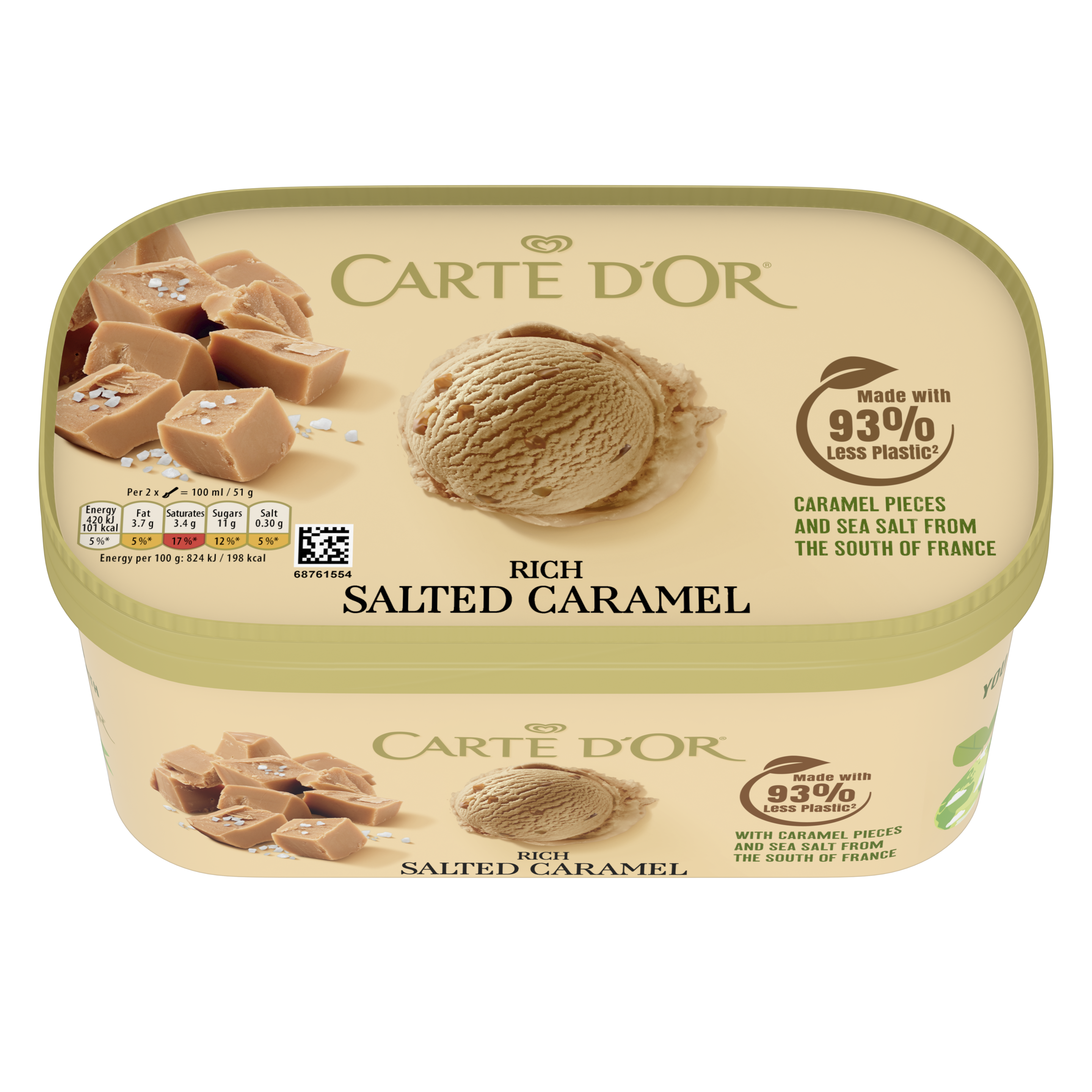 Carte D'Or Salted Caramel 900ml