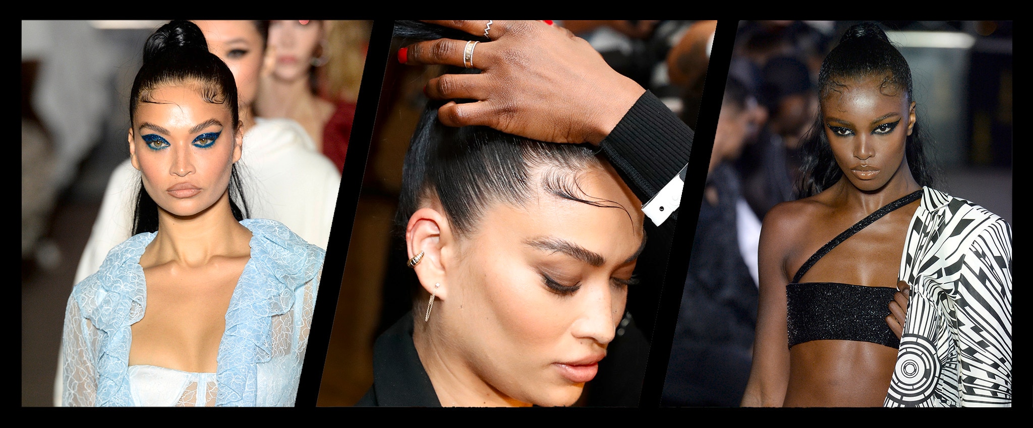 HOW TO STYLE THE HIGH PONY FROM NYFW