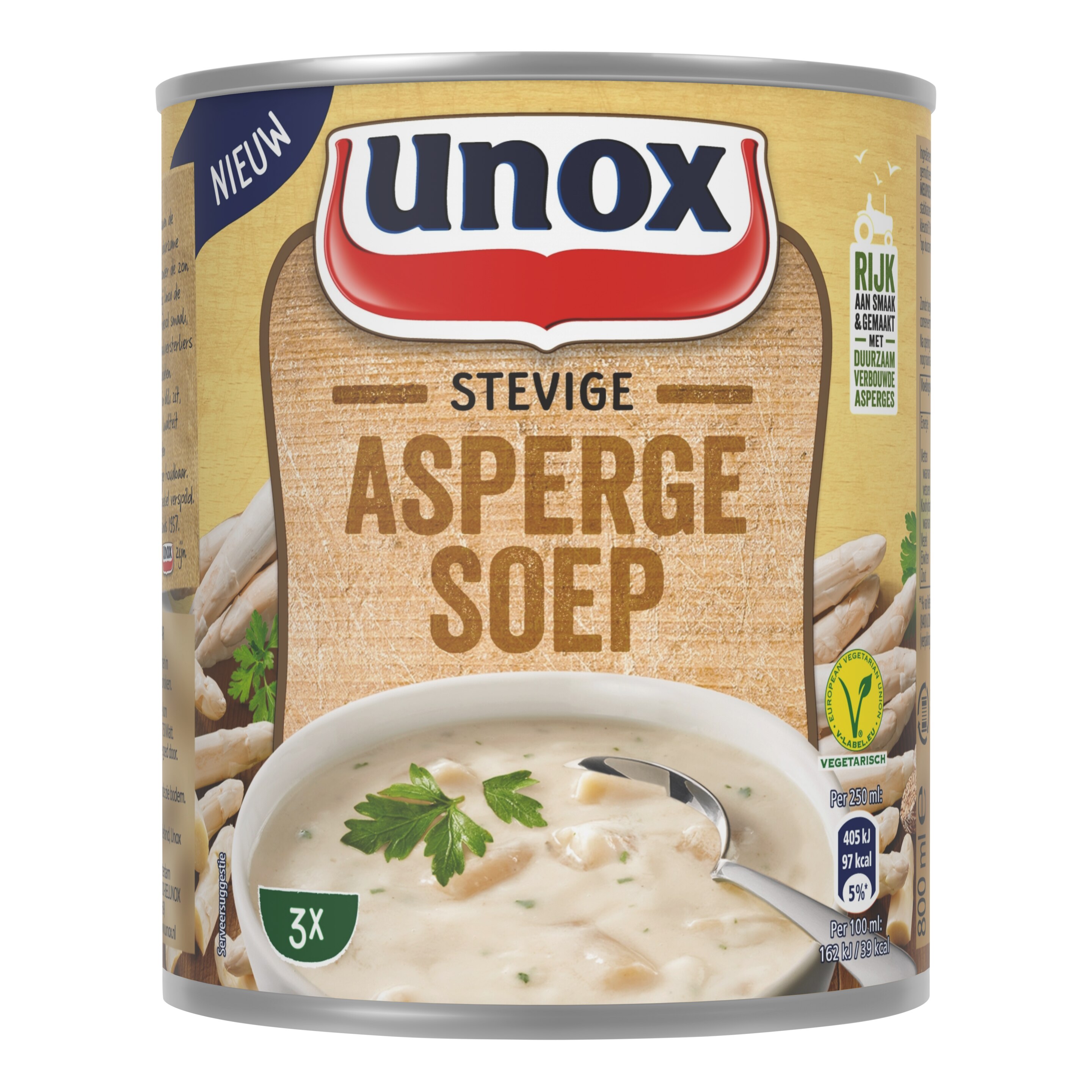Unox Stevige Aspergesoep 800ml