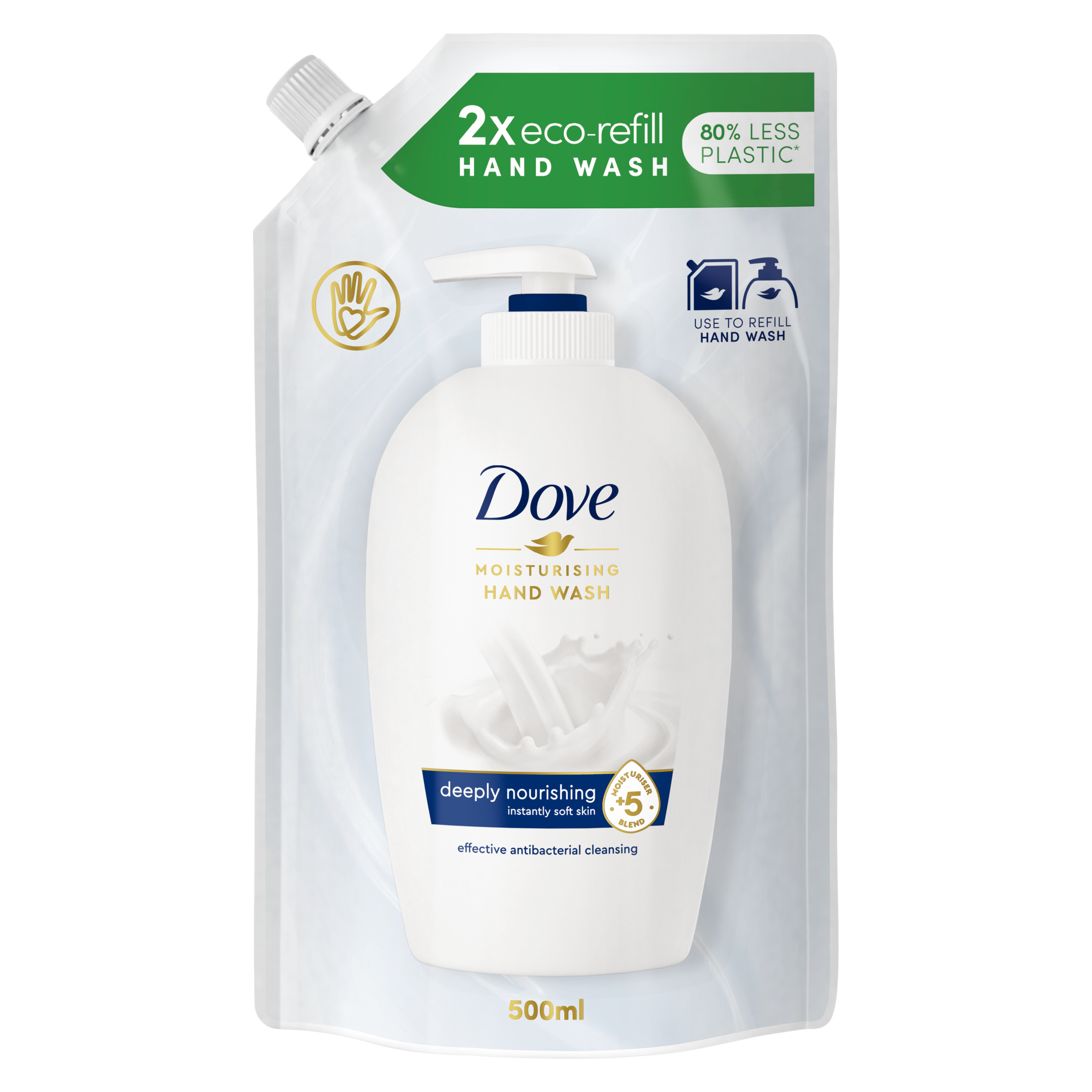 Dove Caring Hand Wash Refill 500ml