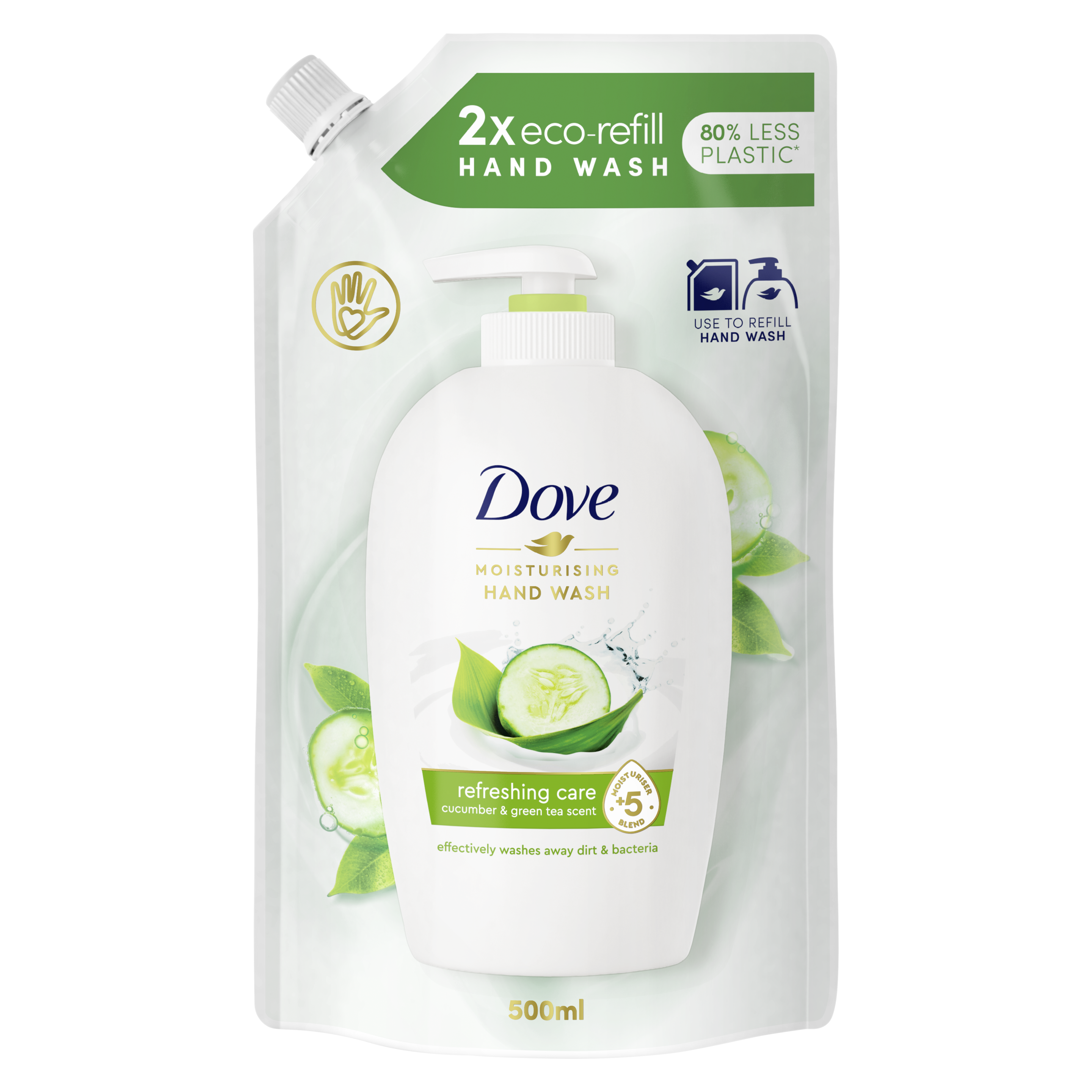 Dove Handzeep Fresh Touch 500 ml