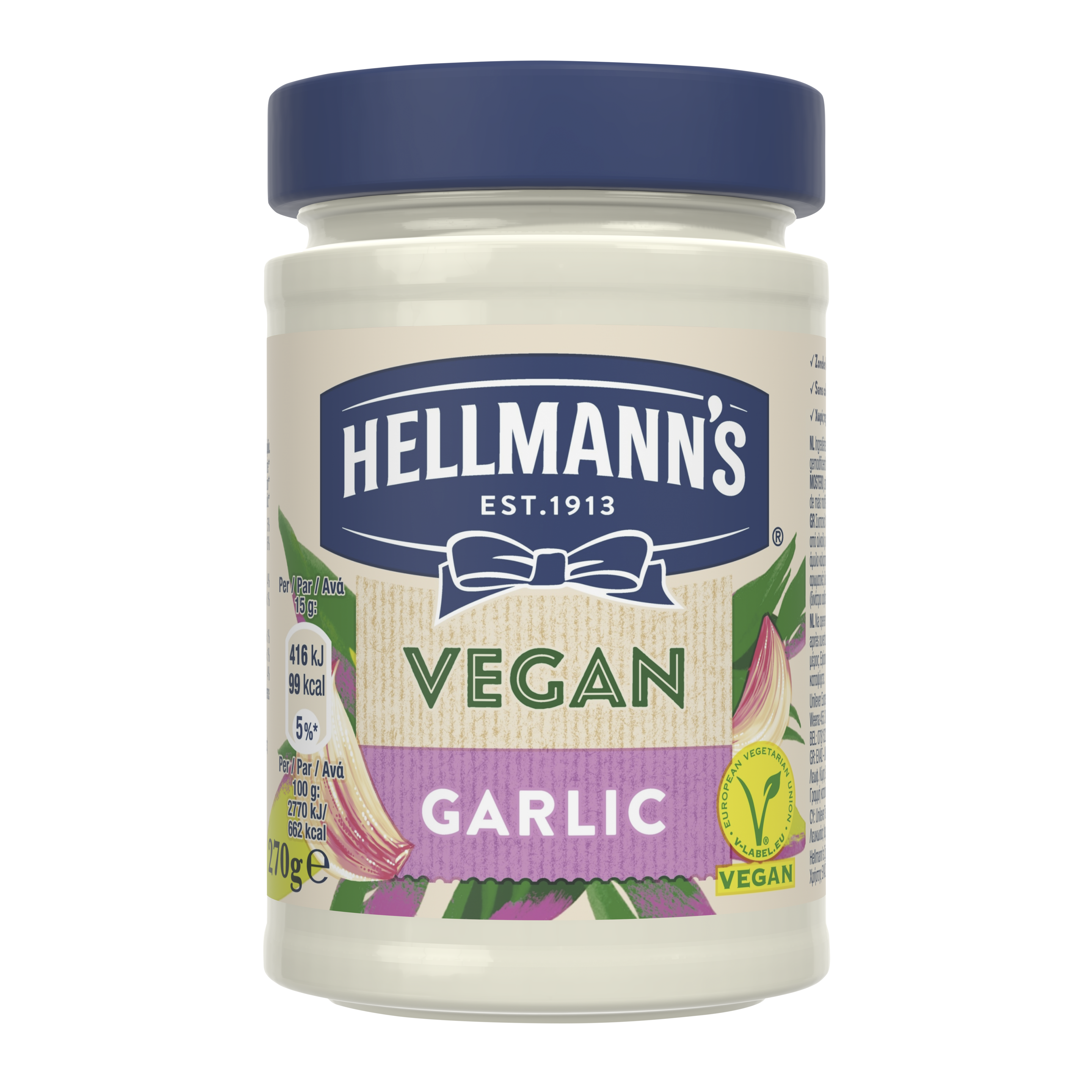 Hellmann's Vegan Mayo Garlic (280ml)
