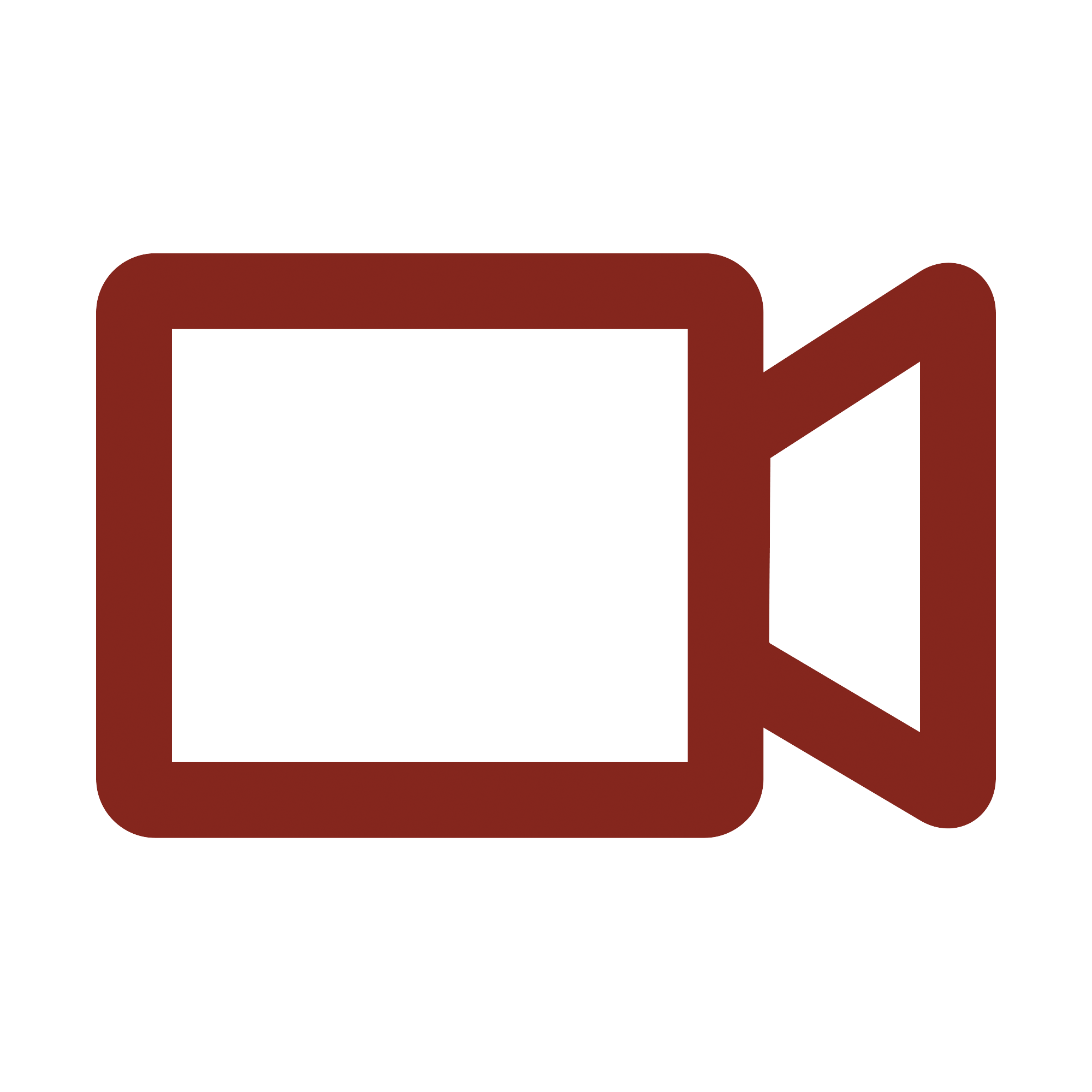 Icon of a video camera